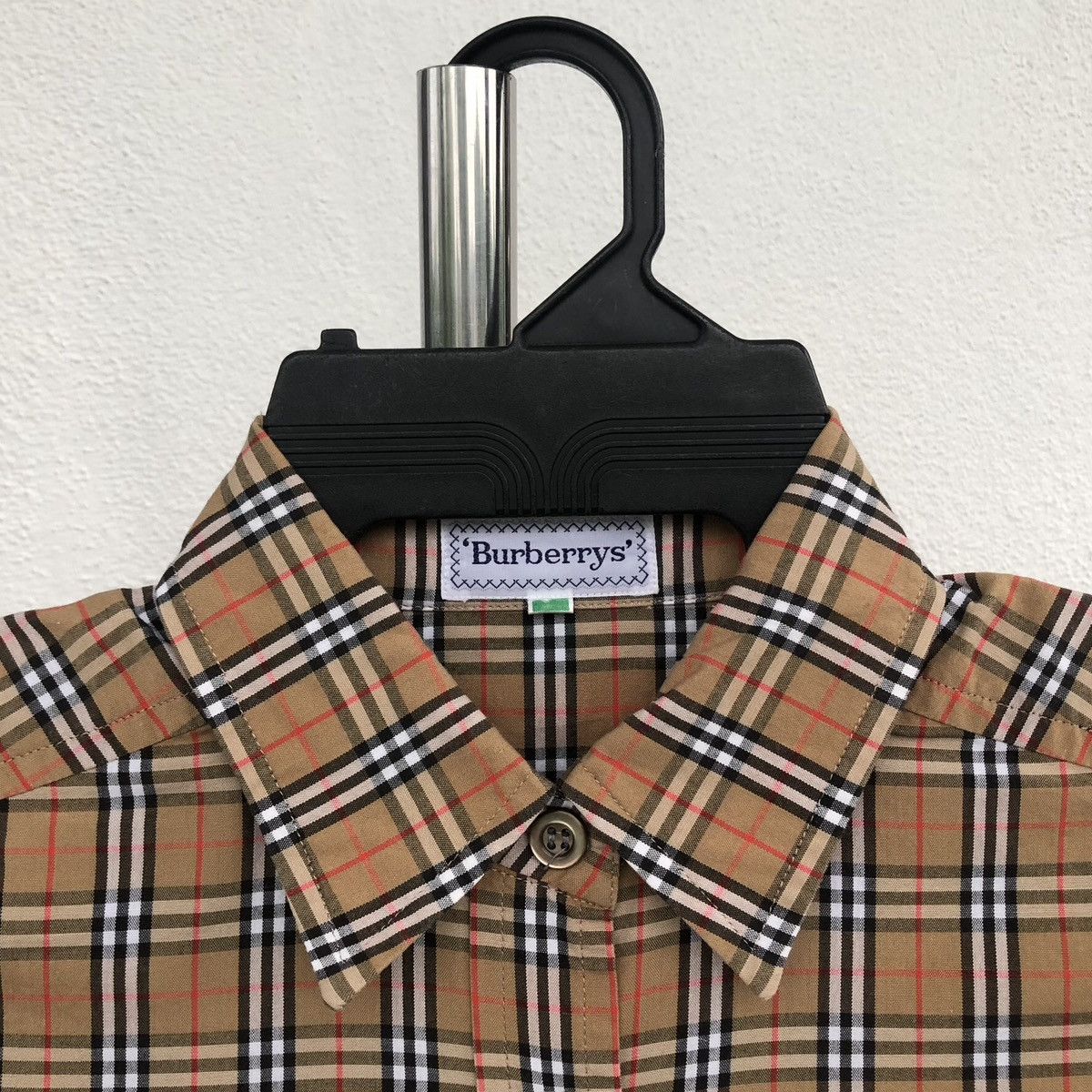 Burberry Vintage Burberrys Novacheck Women Short Sleeve Shirt Size S / US 4 / IT 40 - 7 Thumbnail