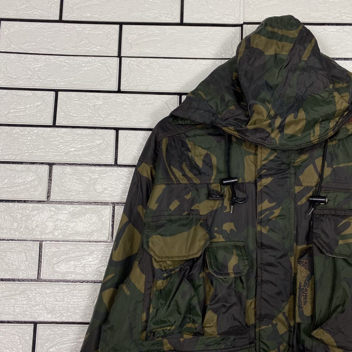 Japanese Brand 📌Red Creek Bomber Jacket Camouflage Blanket Insulated Size US M / EU 48-50 / 2 - 8 Thumbnail