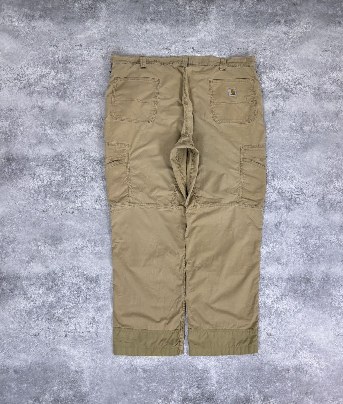 Carhartt Carhartt Relaxed Fit USA Hype Beige Brown Baggy Cargo Pants Size US 44 / EU 60 - 1 Thumbnail