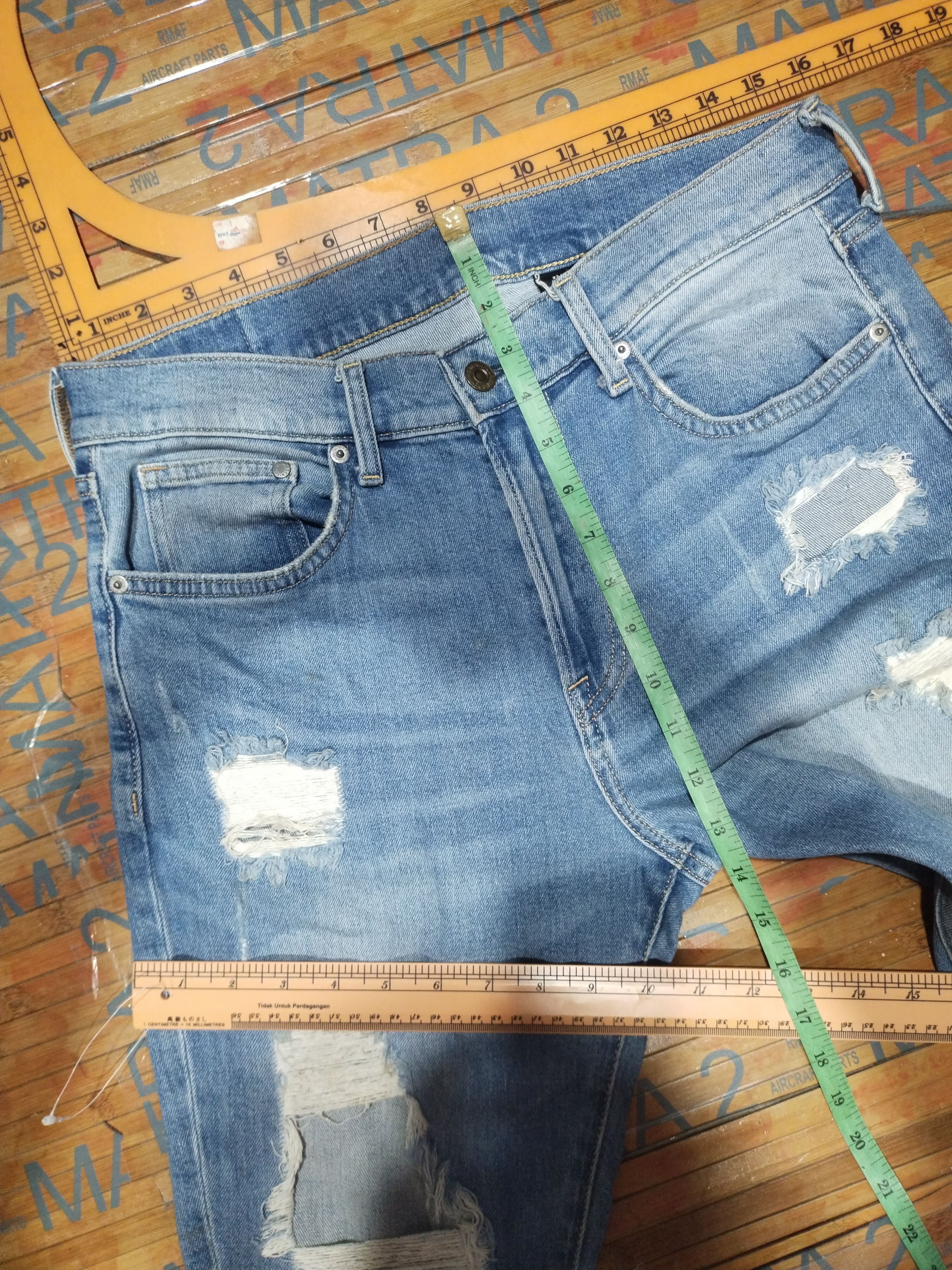 H&M Jeans H,M Denim Sz 33" Size US 33 - 5 Thumbnail