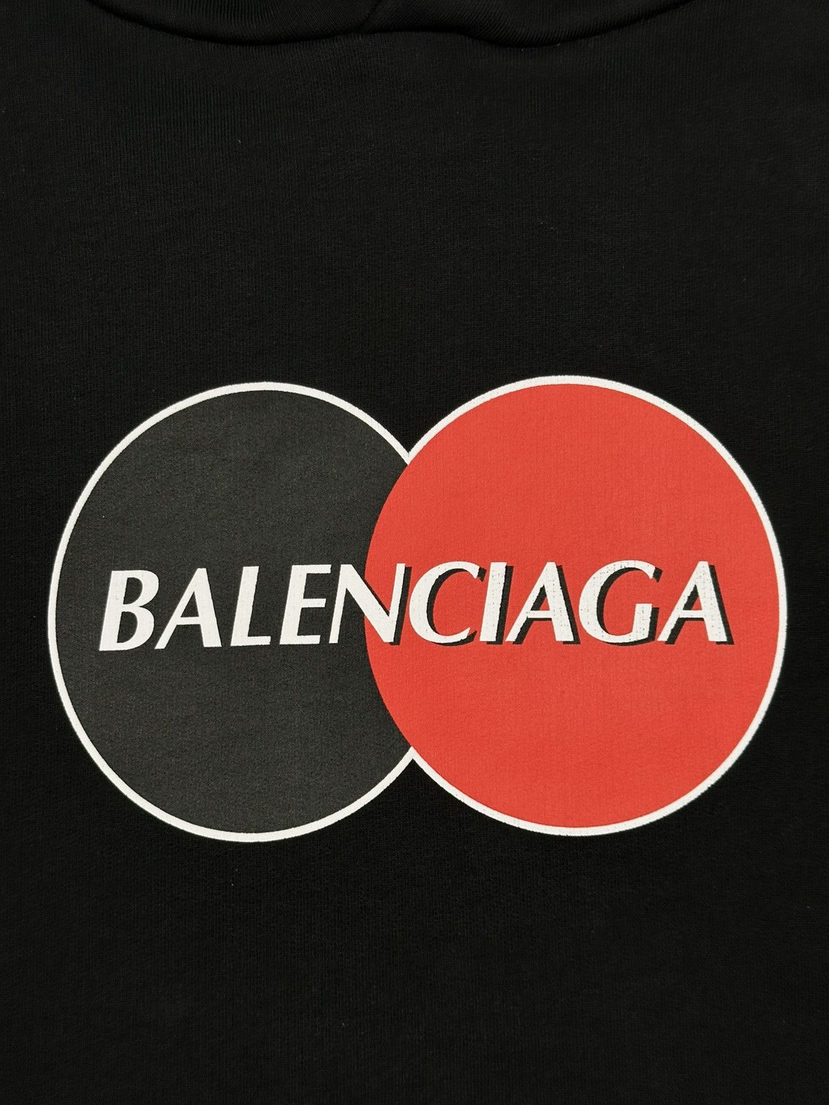 Balenciaga Balenciaga Mastercard Logo Oversized Hoodie Size US M / EU 48-50 / 2 - 5 Thumbnail