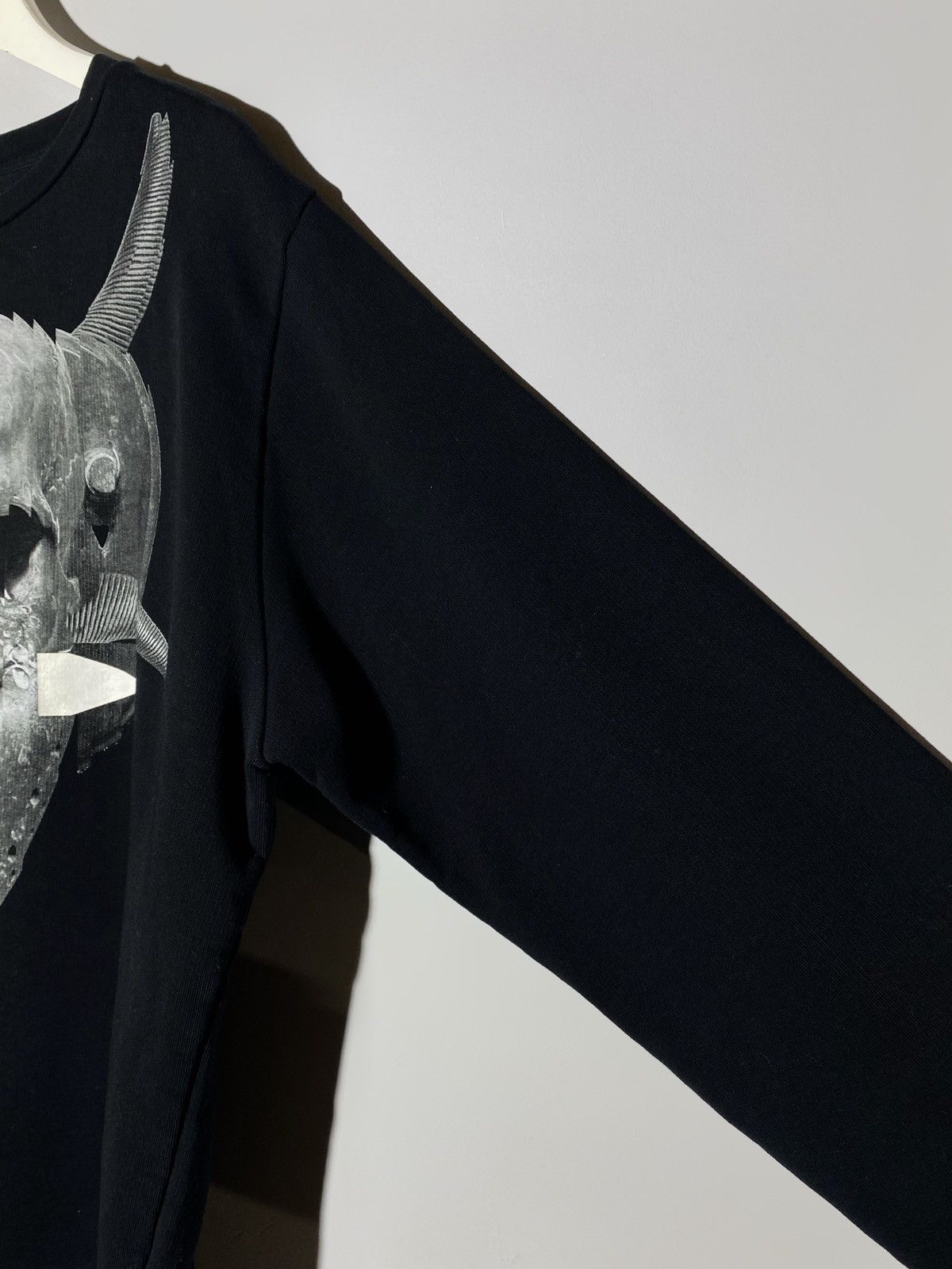 Marcelo Burlon Marcelo Burlon authentic black skull logo print sweatshirt Size US XL / EU 56 / 4 - 9 Thumbnail