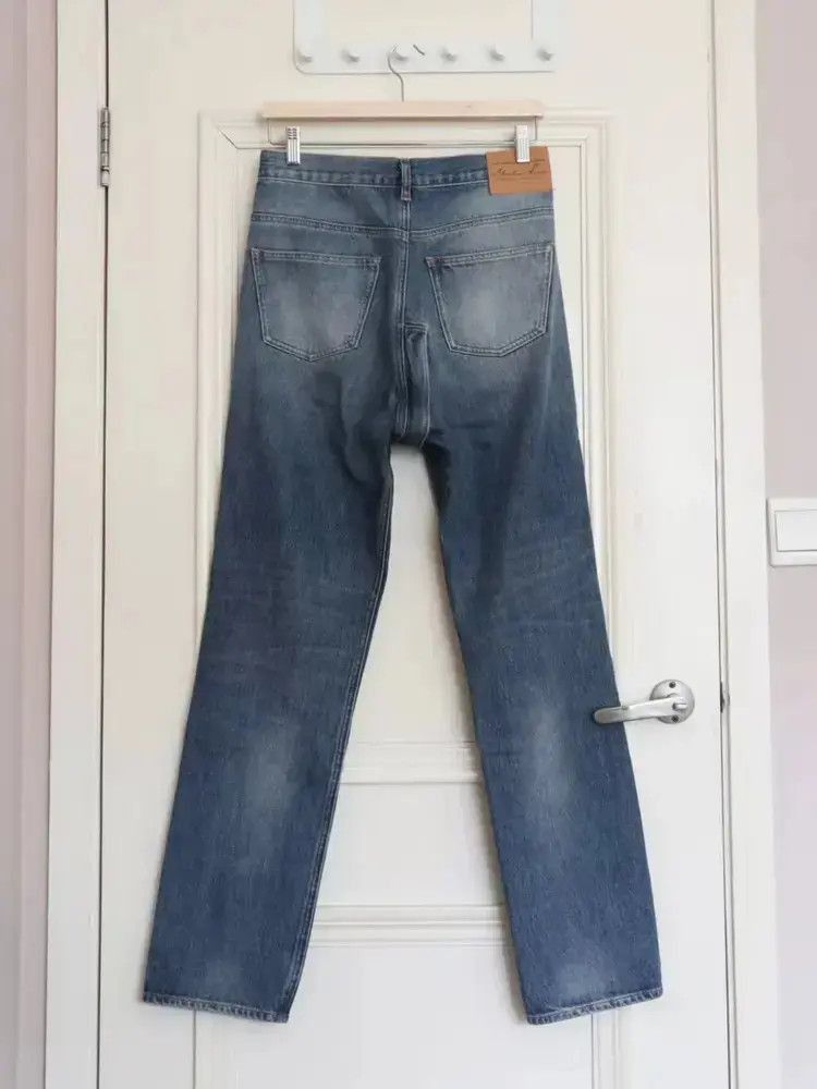 Martine Rose Sz S Martine Rose Twisted Zipped Denim-2507 Size US 28 / EU 44 - 1 Thumbnail