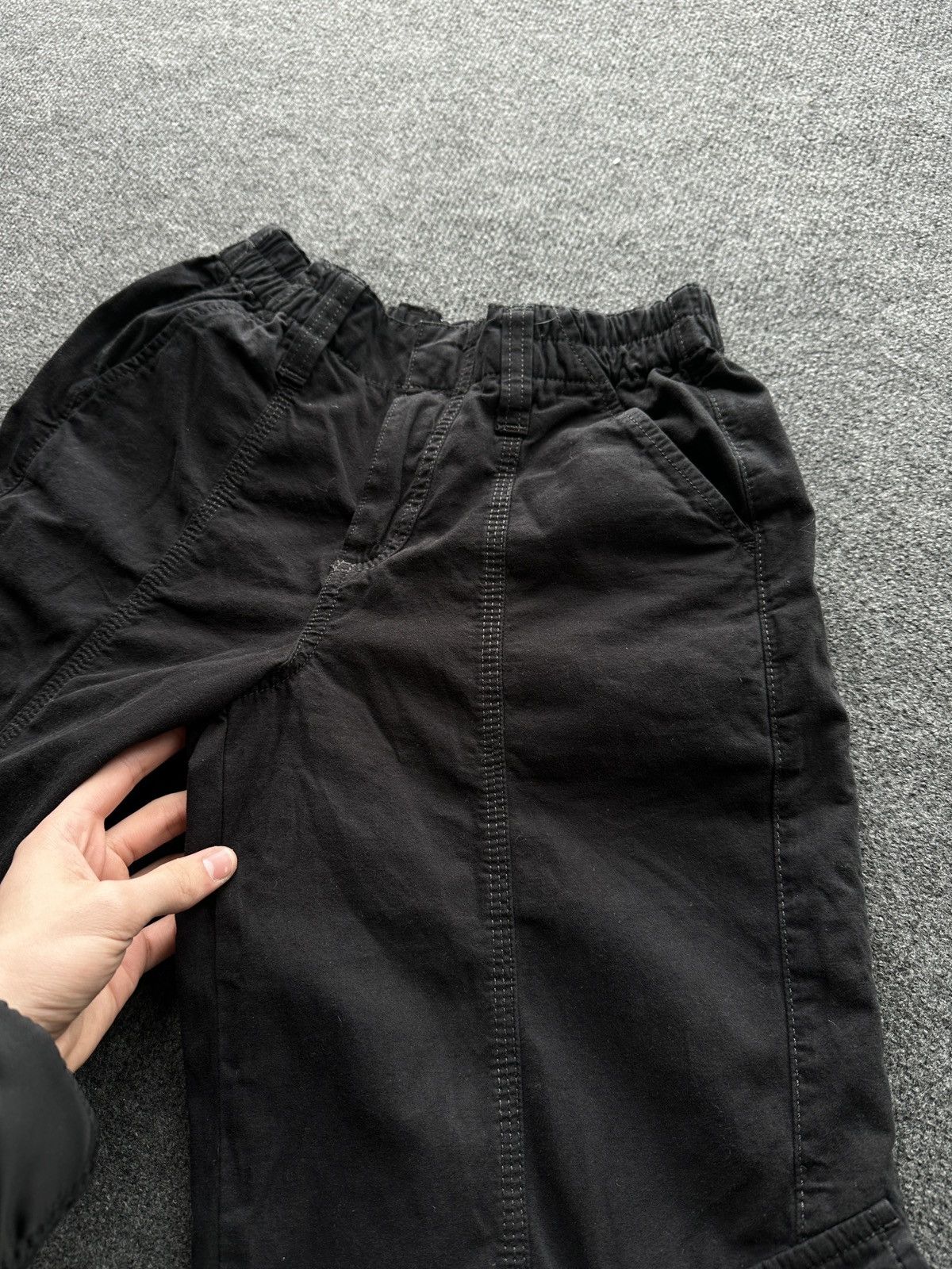 Other 🚨 RARE BLACK CARGO MULTIPOCKET WOMEN PANTS Size 28" / US 6 / IT 42 - 8 Thumbnail