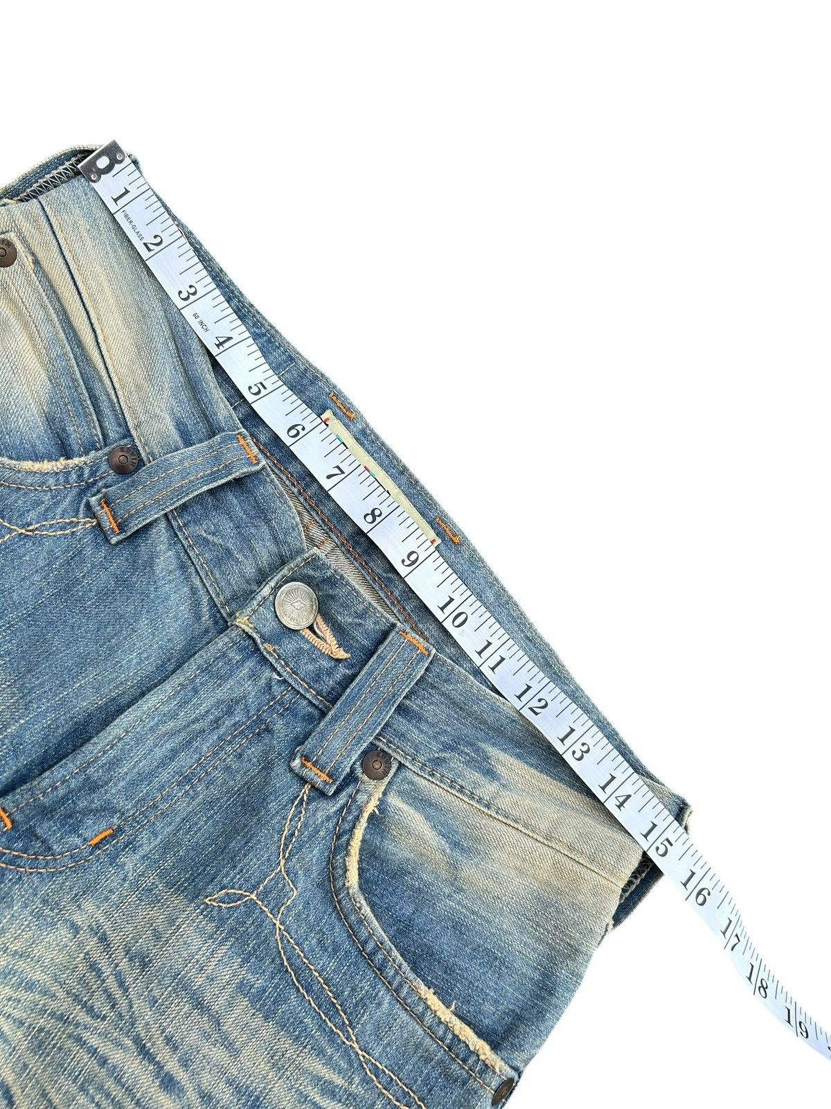 Kapital Vintage Flare Edwin Navajo Rusty Faded Denim Jeans Size US 30 / EU 46 - 16 Thumbnail