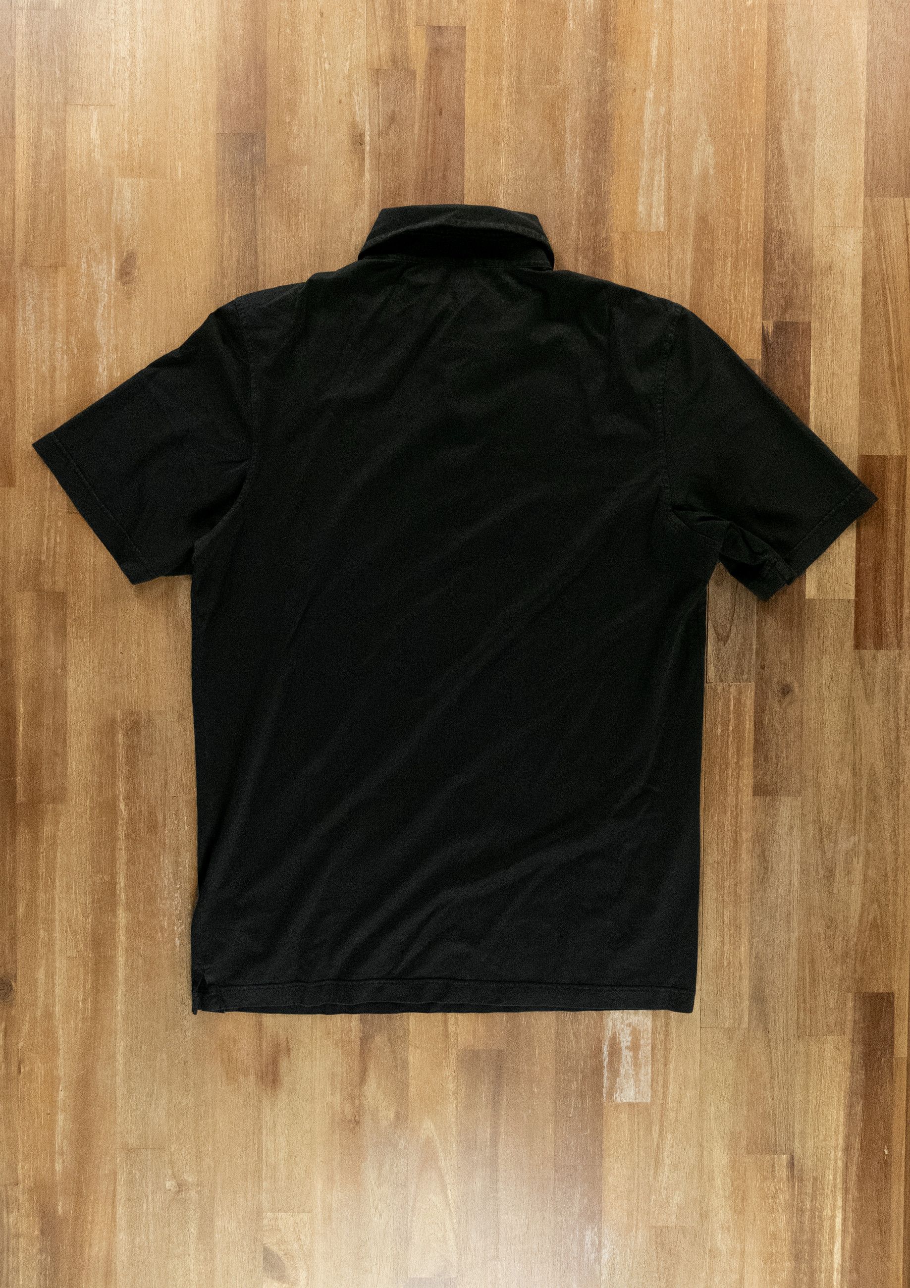 Gran Sasso GRAN SASSO black cotton polo shirt Size Medium / 48 IT Size US M / EU 48-50 / 2 - 7 Thumbnail