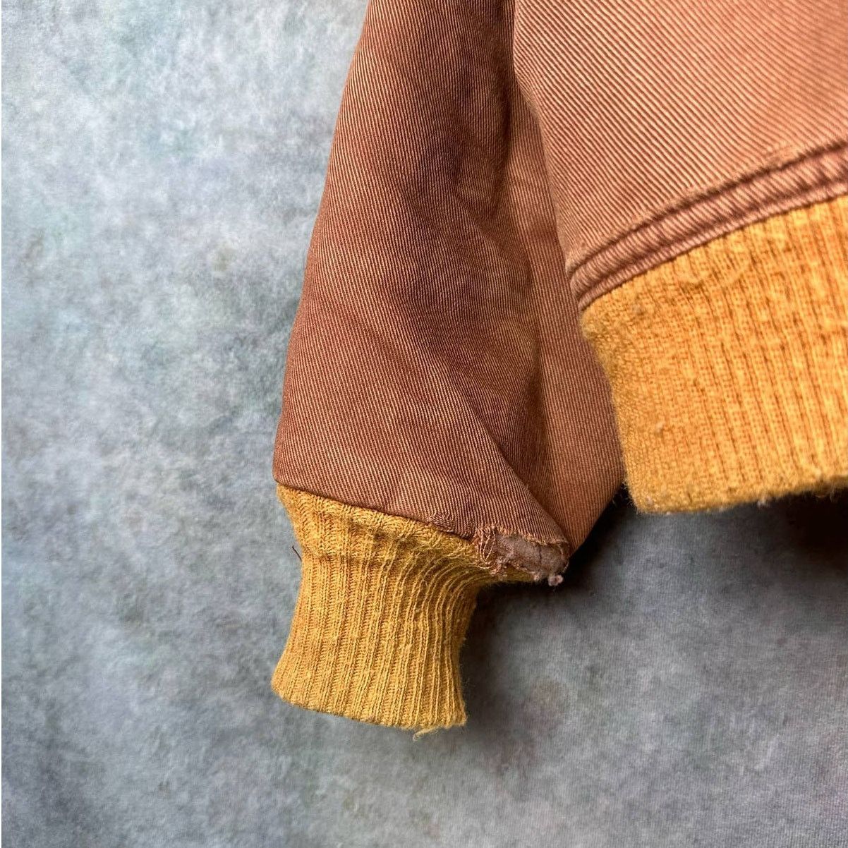 Dickies × Vintage Vintage Brown Dickies Work Jacket Sz 2X Brown 90s Full Zip Size US XXL / EU 58 / 5 - 7 Thumbnail