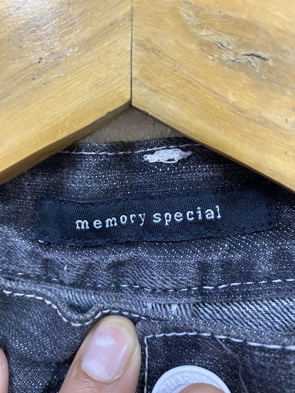 Japanese Brand Vtg Double Waist Denim - Memory Special Size US 30 / EU 46 - 13 Thumbnail