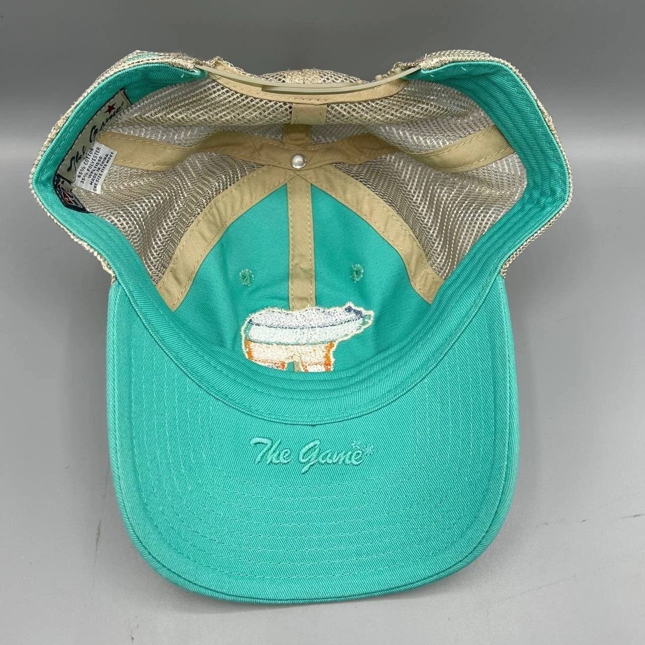The Game Yellowstone Trucker Hat Men Blue Embroidered Snap Back Size ONE SIZE - 2 Thumbnail