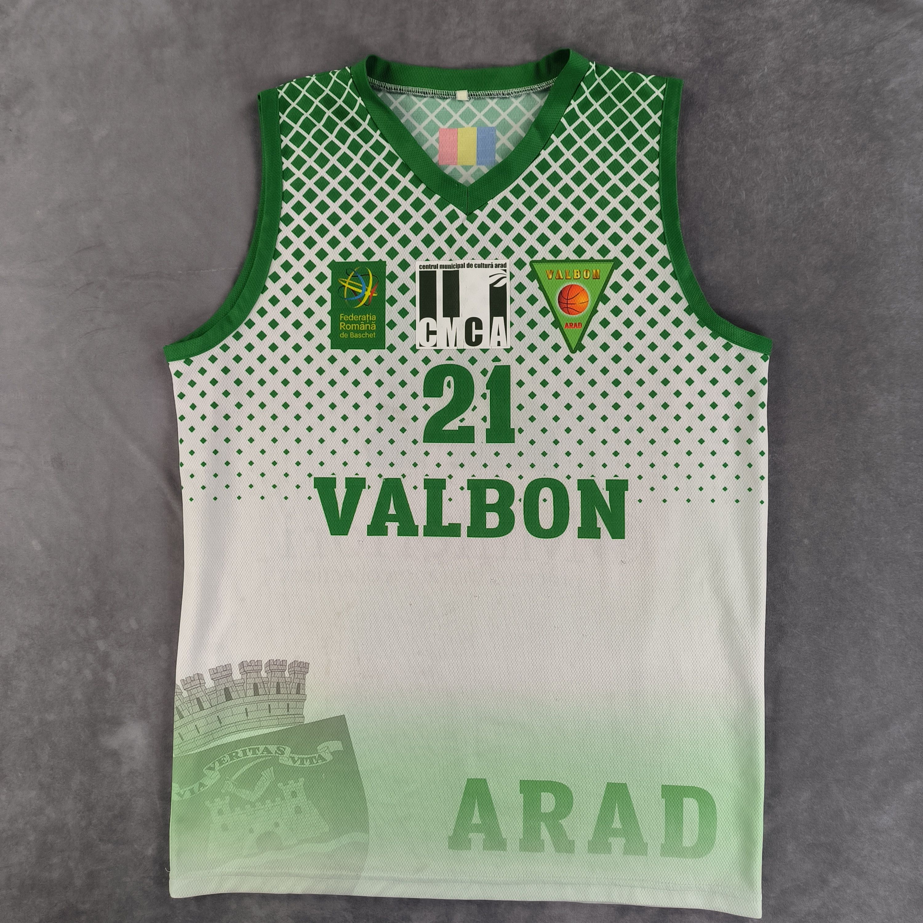 Other Valbon Arad #21 basketball jersey size L Size US L / EU 52-54 / 3 - 1 Thumbnail