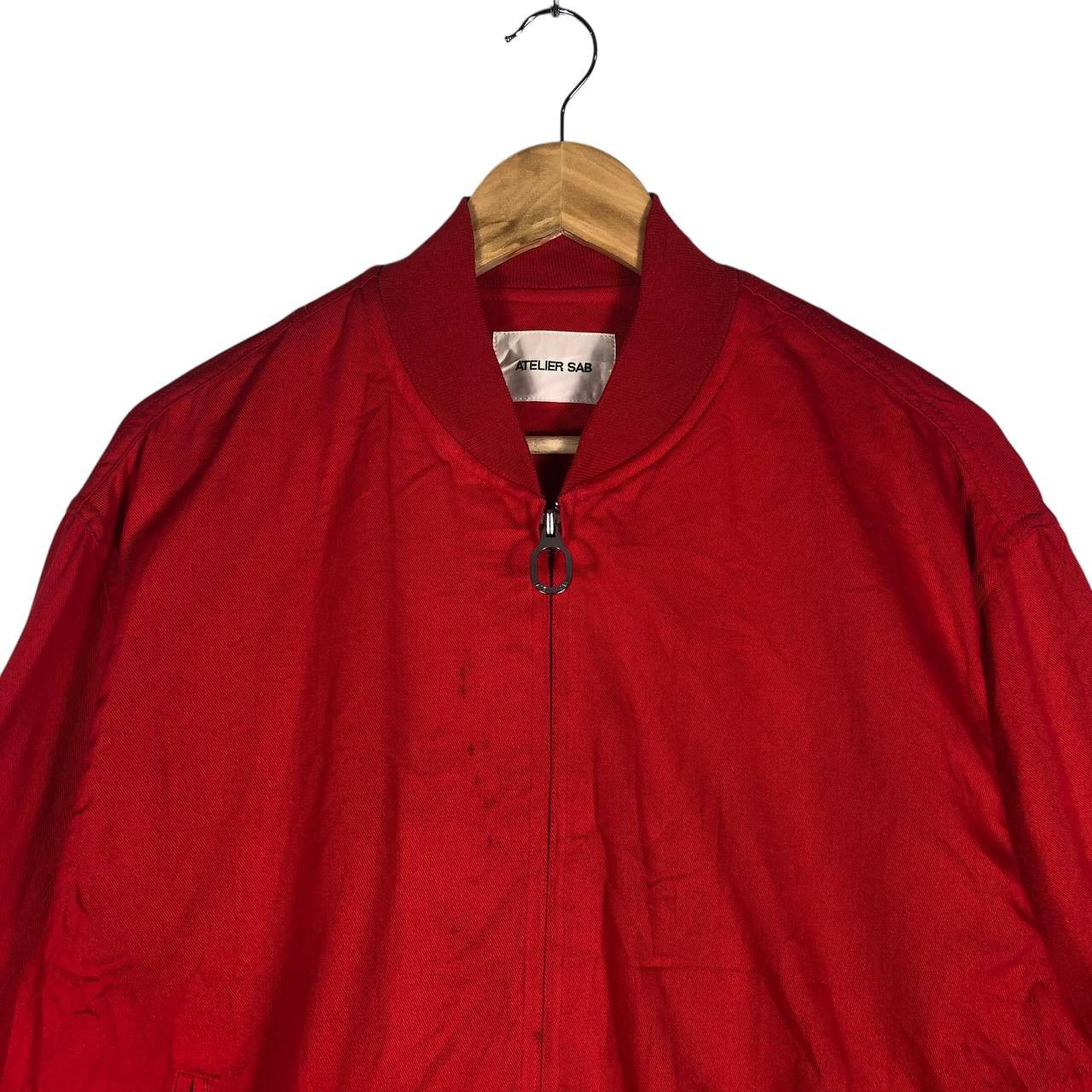 Japanese Brand Vintage Atelier Sab Zipper Jacket Size US L / EU 52-54 / 3 - 2 Thumbnail