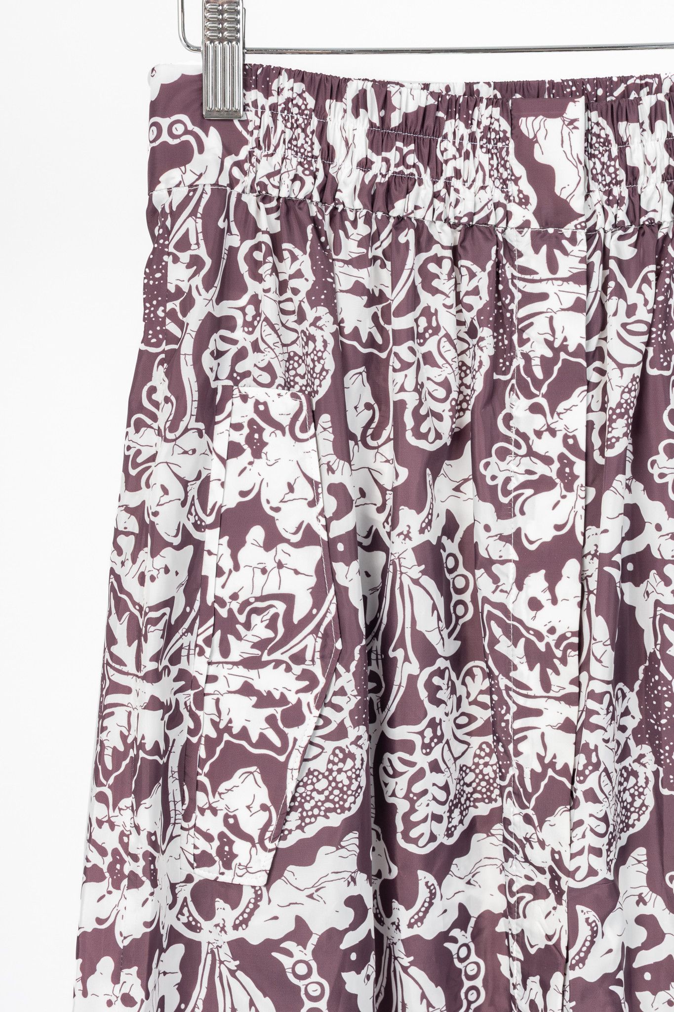 Tibi Tibi Cinnamon Multi Recycled Nylon Batik Full Skirt Size 26" / US 2 / IT 38 - 4 Thumbnail