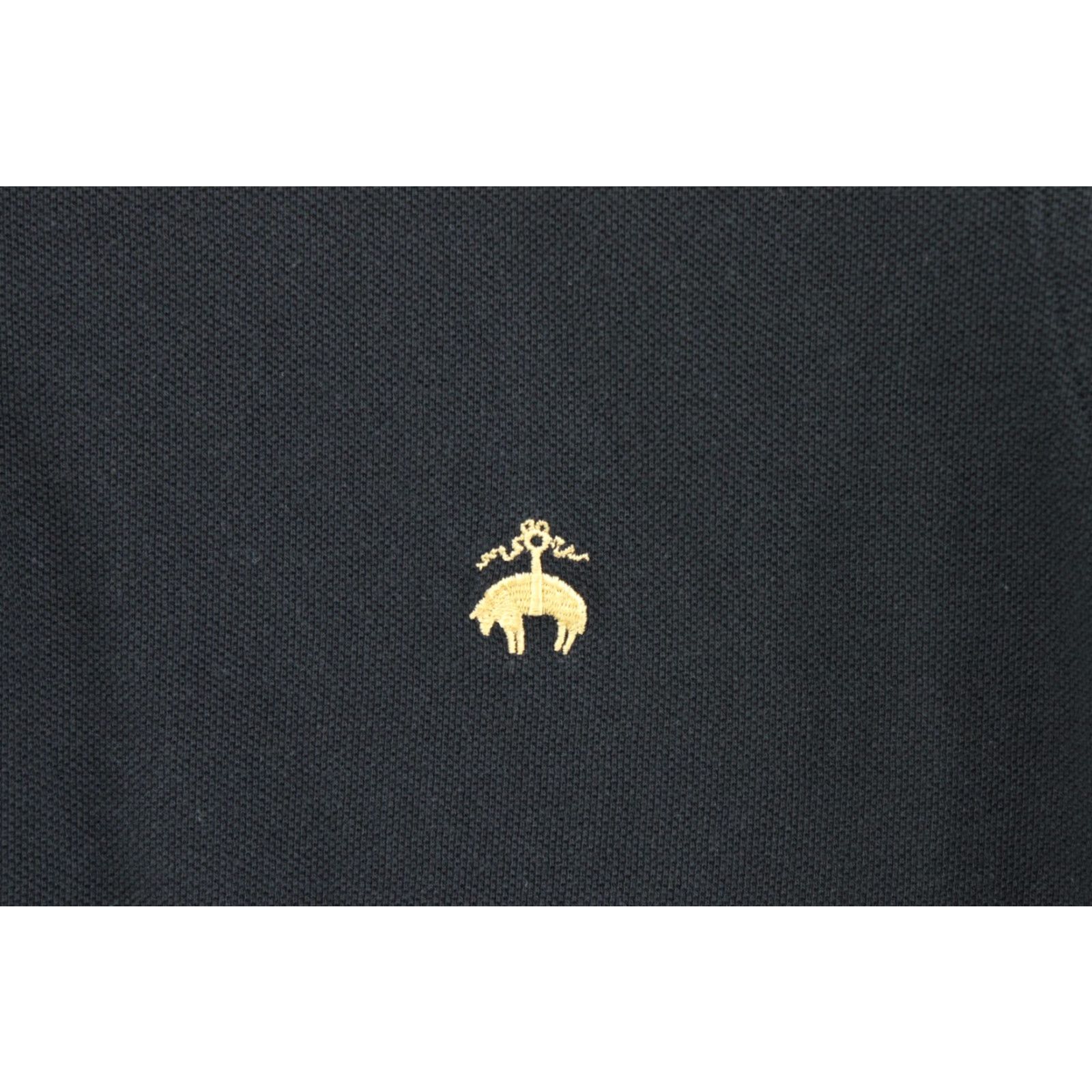 Brooks Brothers Brooks Brothers 1818 Mens Performance Polo Shirt Original Fit XL Black Logo Embroidered Size US XL / EU 56 / 4 - 3 Thumbnail