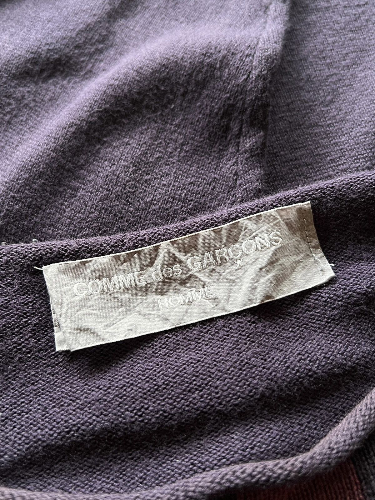 Comme des Garcons Homme CDG Homme AW2000 Unconstructed Knit Sweater Size US M / EU 48-50 / 2 - 13 Thumbnail