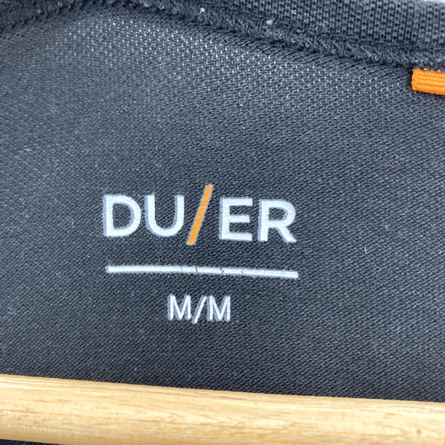 Vintage DU/ER Shirt Mens M Black Pima Cotton Lyocell Stretch Performance Outdoors Shirt Size US M / EU 48-50 / 2 - 4 Thumbnail