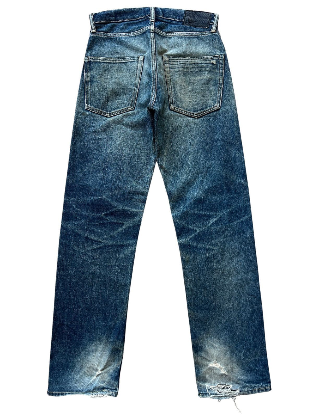 Visvim Visvim Selvedge Mudwash Distressed Denim Jeans 30x31 Size US 30 / EU 46 - 3 Thumbnail