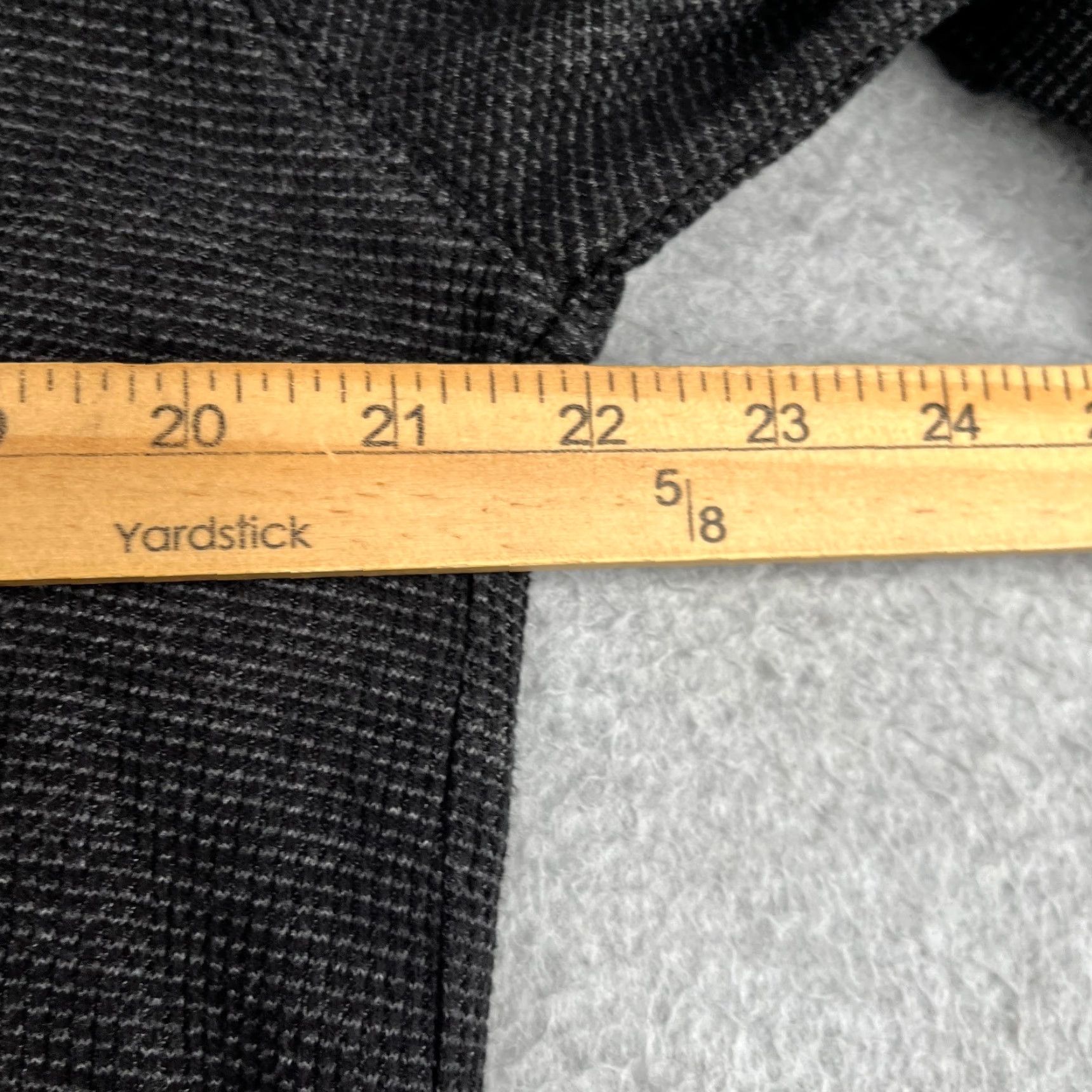 Express Express Long Sleeve Waffle Knit Henley Hoodie Shirt Large Gray Mens Size US L / EU 52-54 / 3 - 7 Thumbnail