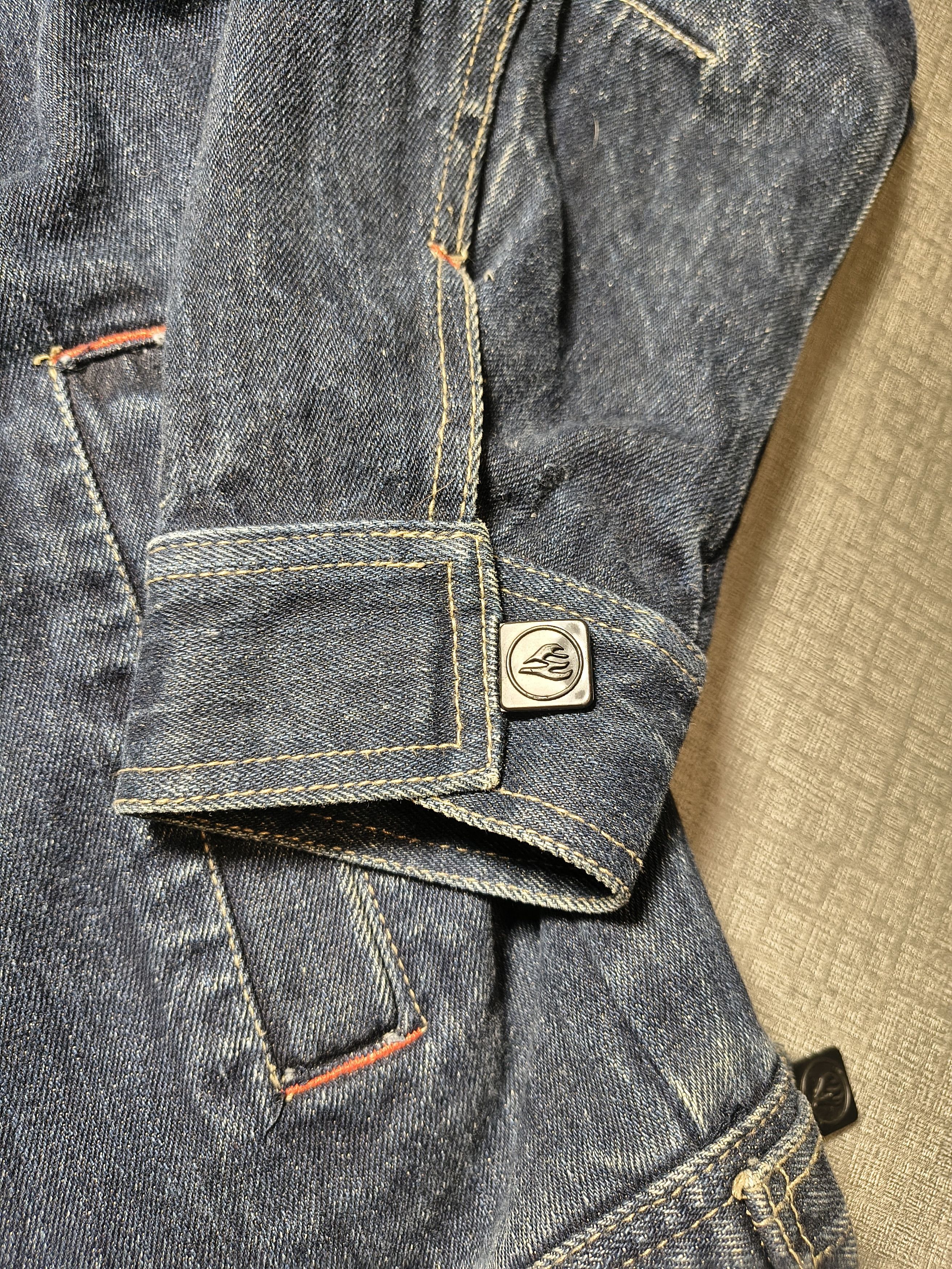 Other Johnny Blaze Vintage Denim Jacket Y2K Hip‑Hop Style Rare Size US XL / EU 56 / 4 - 5 Thumbnail