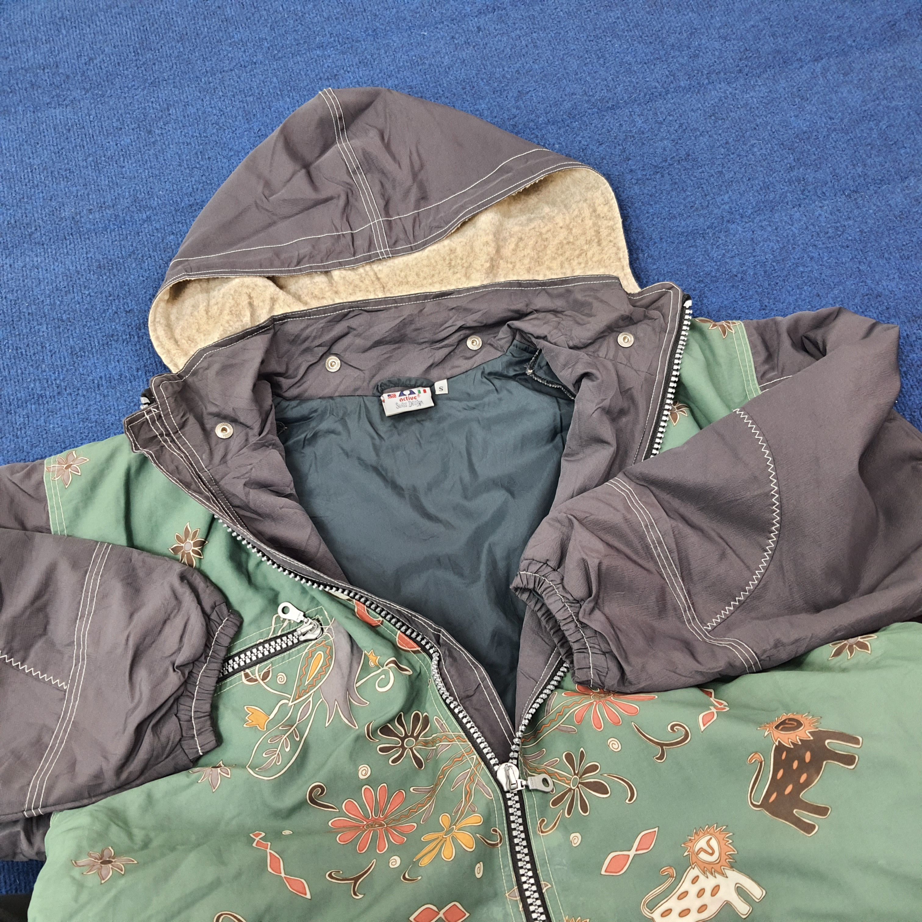 Vintage Vintage Active Swiss Design Salmi Zipper Jacket C262N11 Size US XL / EU 56 / 4 - 4 Thumbnail