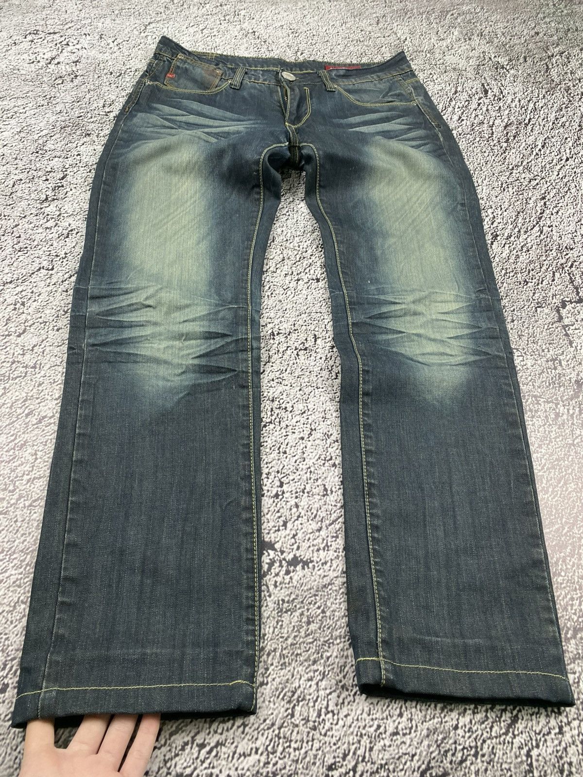 Vintage Vintage Y2K Miss Sixty faded lowrise jeans 00s juicy style Size 30" / US 8 / IT 44 - 2 Thumbnail