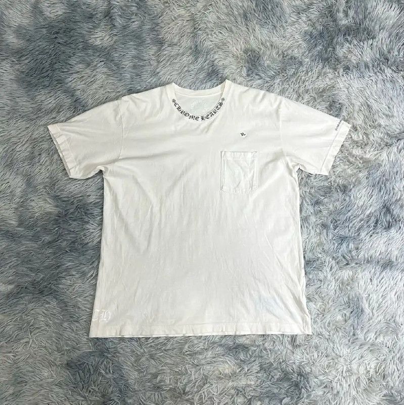 Chrome Hearts Chrome Hearts White Cotton Men's T-Shirt 0089 Size US XL / EU 56 / 4 - 1 Thumbnail