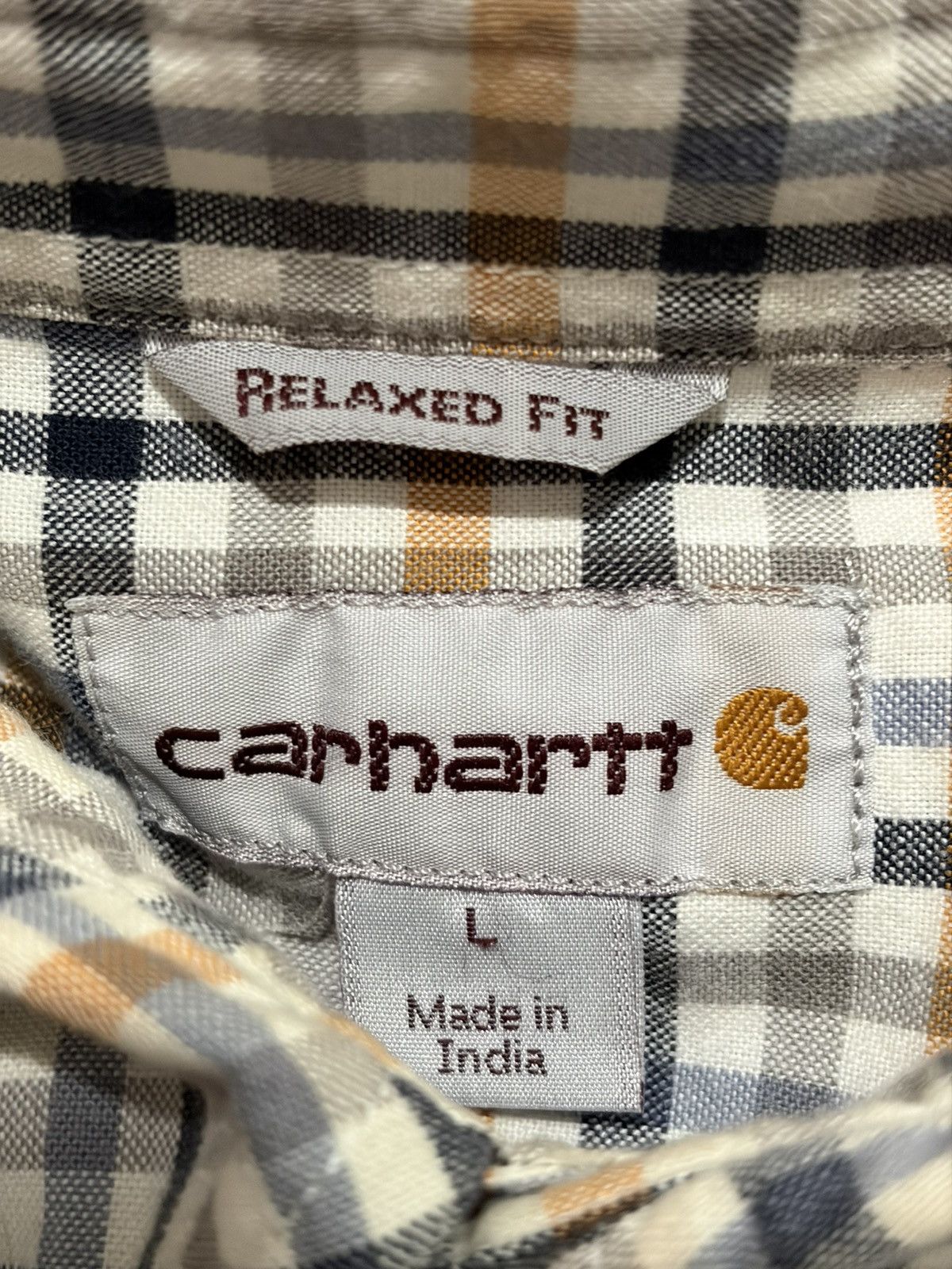 Carhartt Carhartt Relaxed Fit Plaid Short Sleeve Button Down Shirt Size US L / EU 52-54 / 3 - 5 Thumbnail