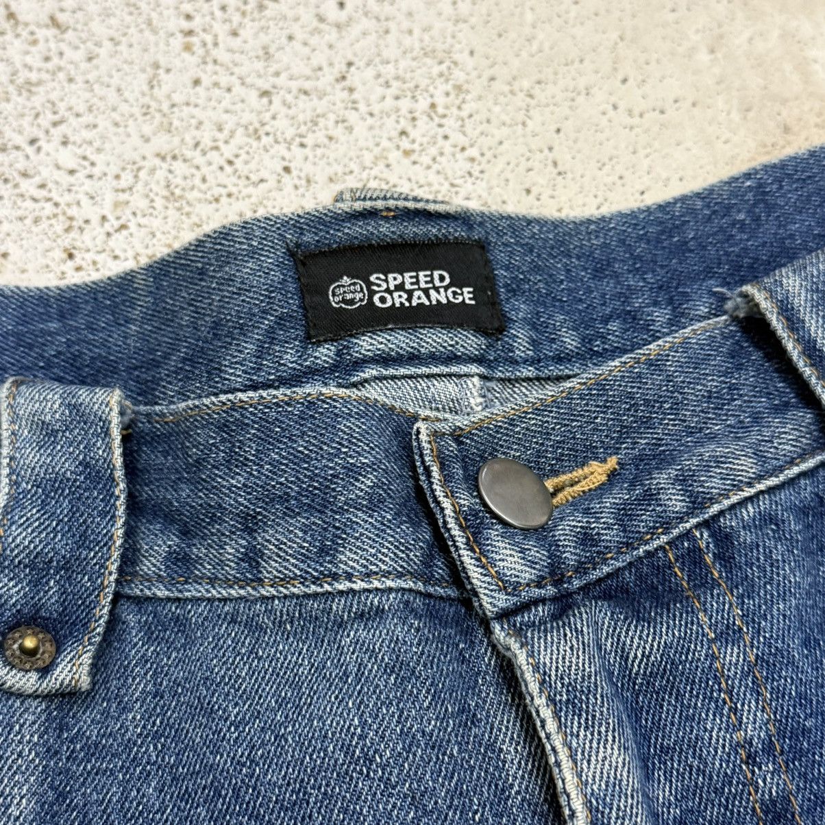 Japanese Brand Speed Orange Extra Rise Denim Pants Size US 34 / EU 50 - 9 Thumbnail
