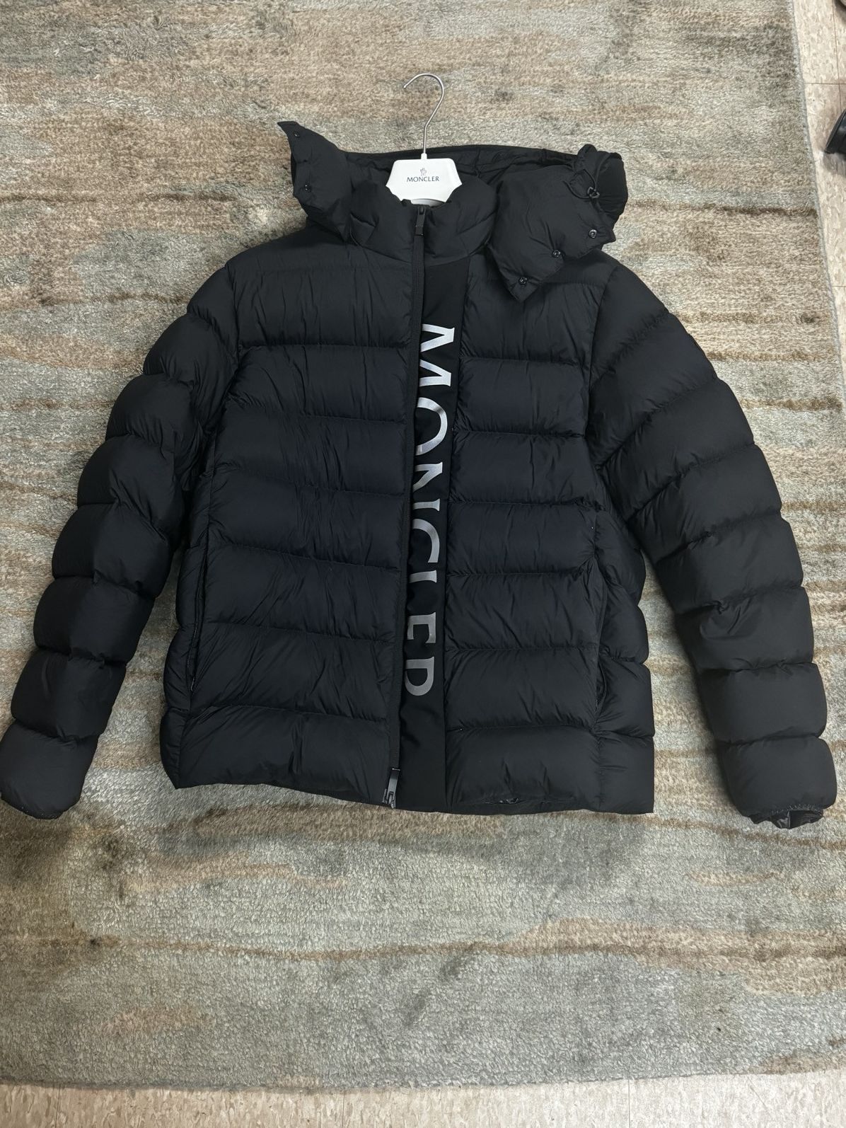 image of Moncler Coat in Black, Men's (Size XL)