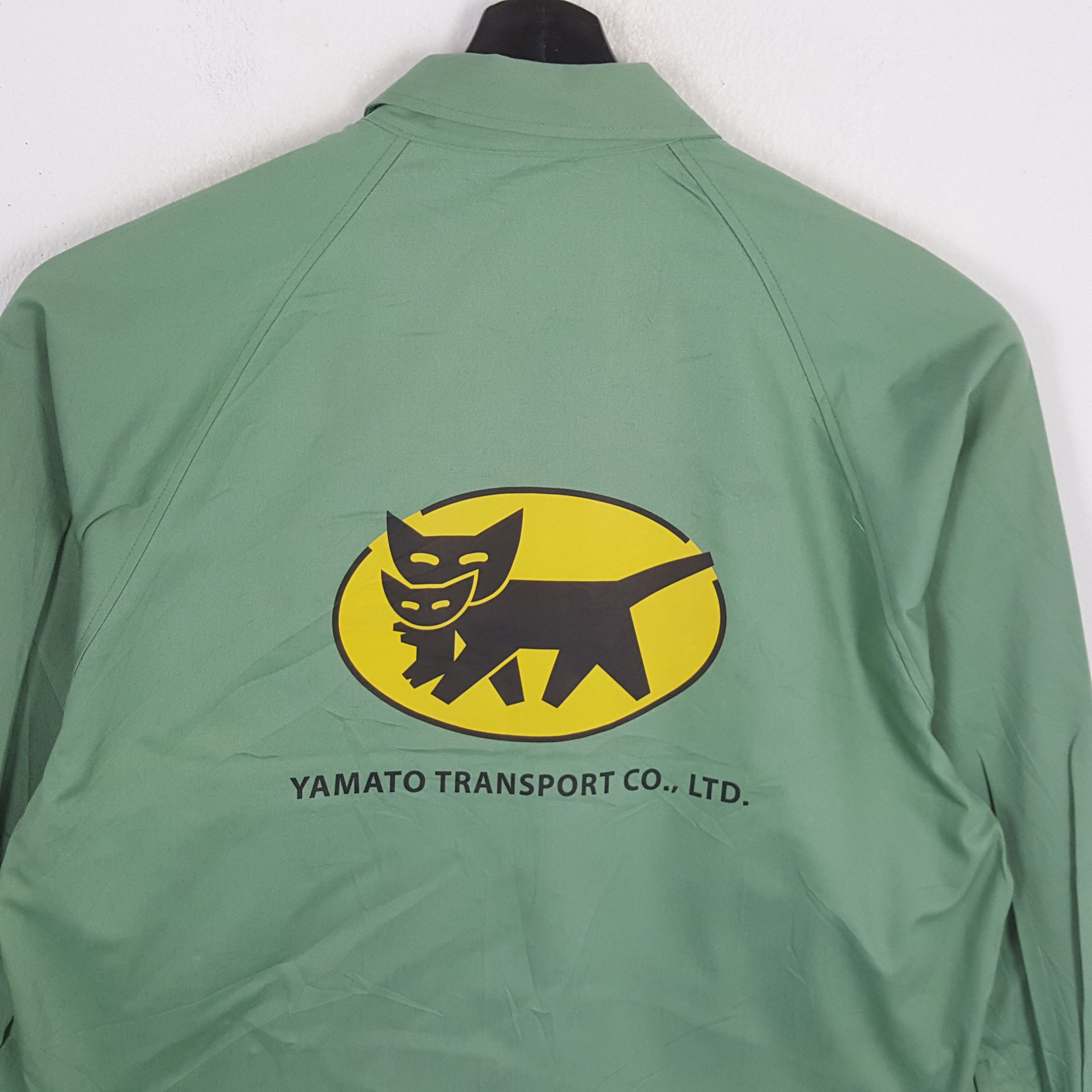 Japanese Brand × Vintage YAMATO TRANSPORT Japanese Workwear Style Custom Art Jacket Size US L / EU 52-54 / 3 - 2 Thumbnail