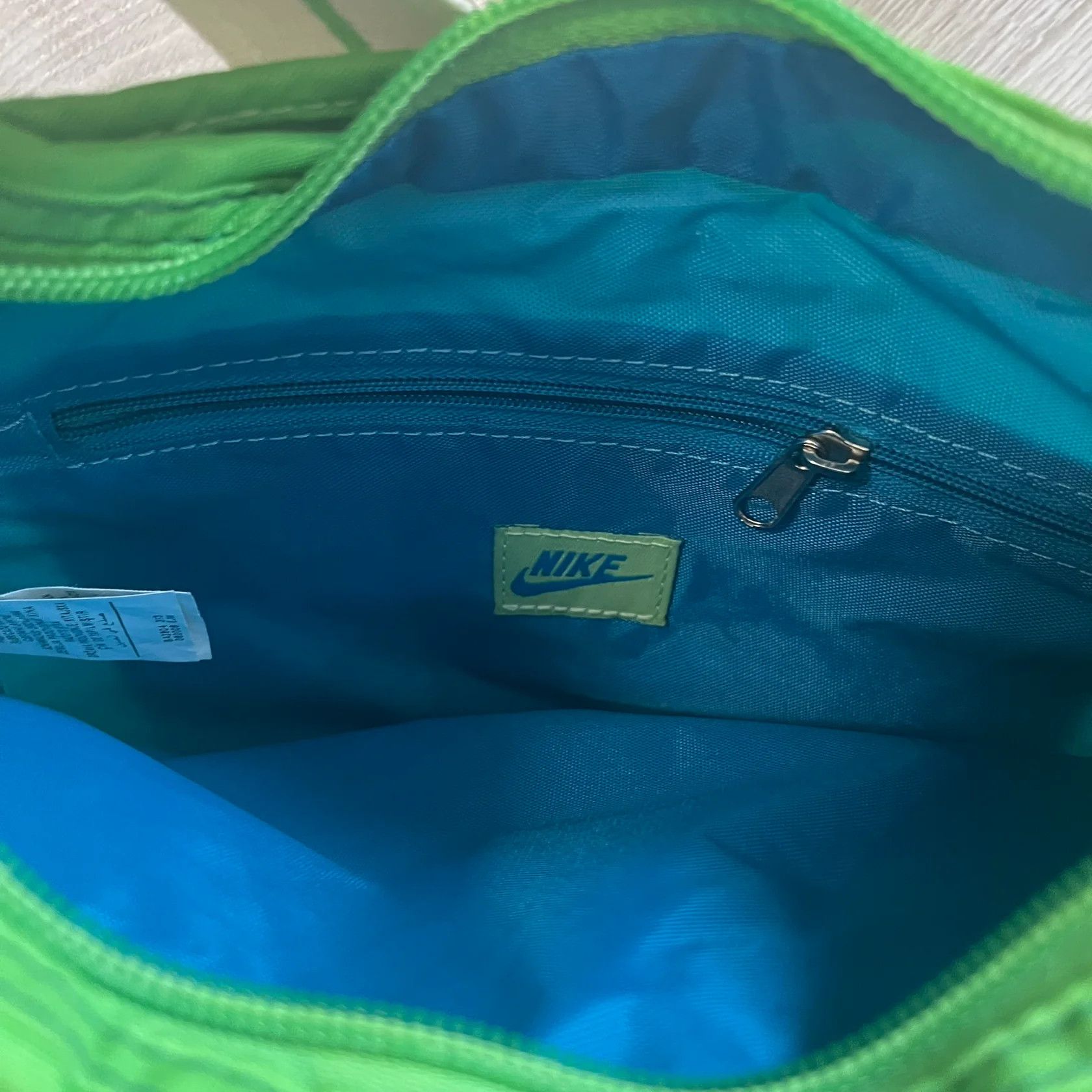 Nike vintage nike nylon sling bag green Size ONE SIZE - 3 Thumbnail