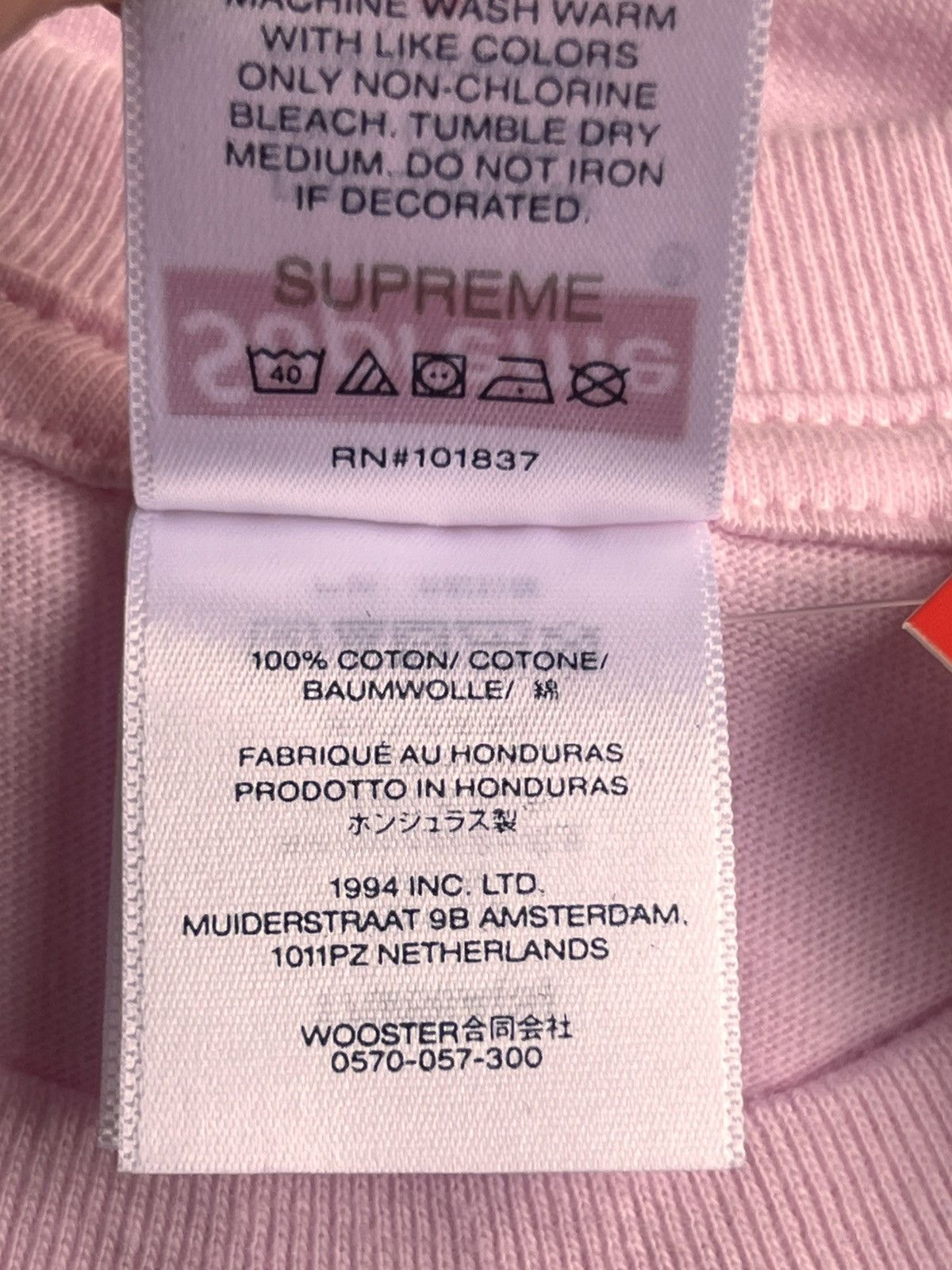 Supreme S - Supreme Naughty Tee Pink santa tshirt Dwarfs holiday Size US S / EU 44-46 / 1 - 17 Thumbnail