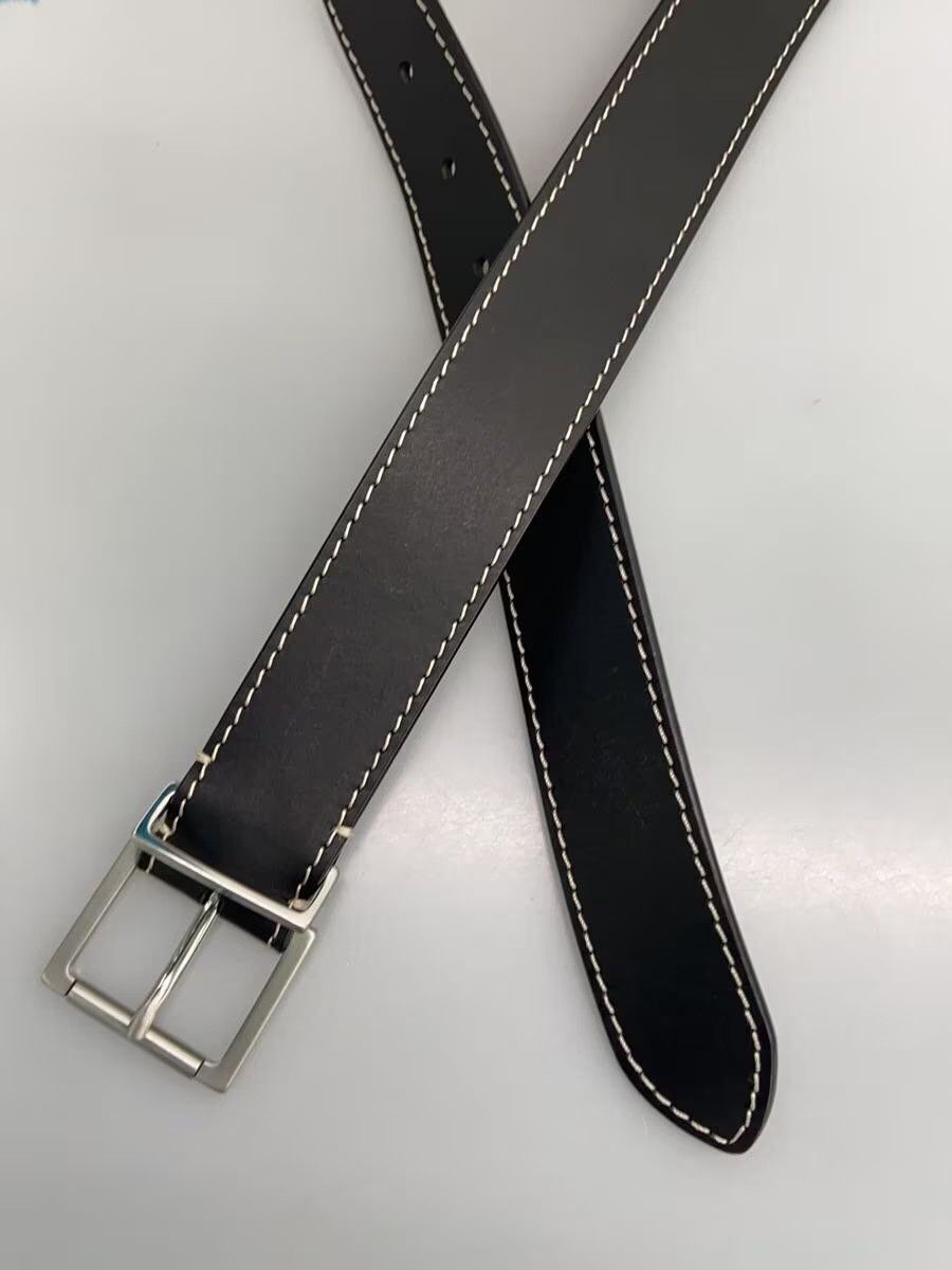 Maison Margiela Contrast Stitch Leather Belt Size ONE SIZE - 2 Thumbnail