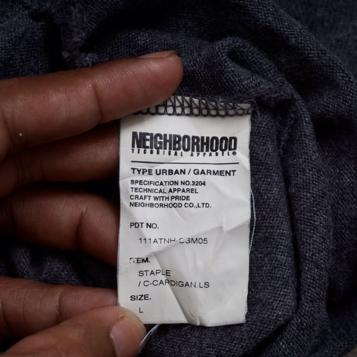 Neighborhood Neighborhood Staple Cardigan Size US L / EU 52-54 / 3 - 8 Thumbnail