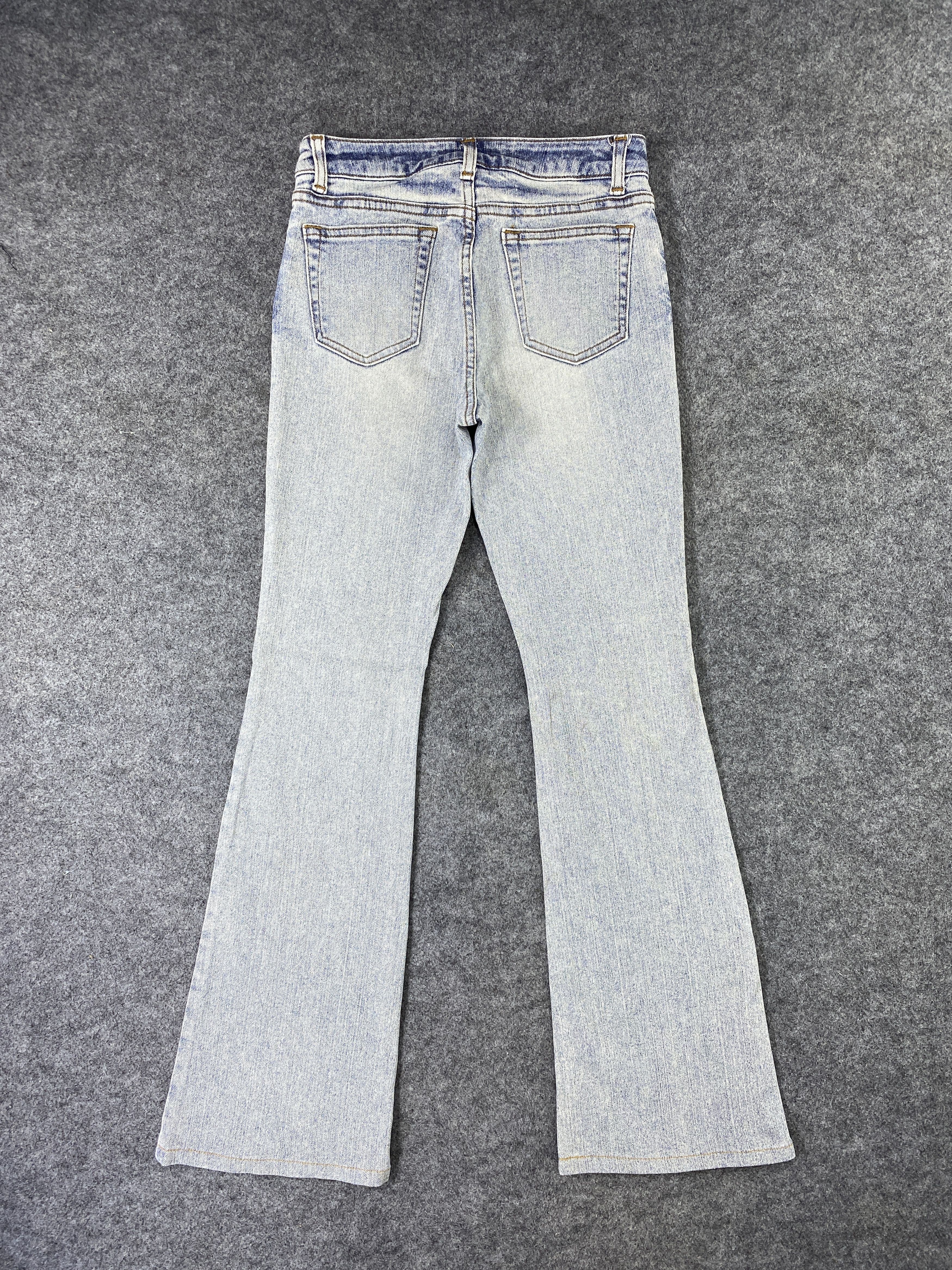 Japanese Brand Brappers Faded Blue Wash bootcut Jeans - J1067 Size 26" / US 2 / IT 38 - 3 Thumbnail