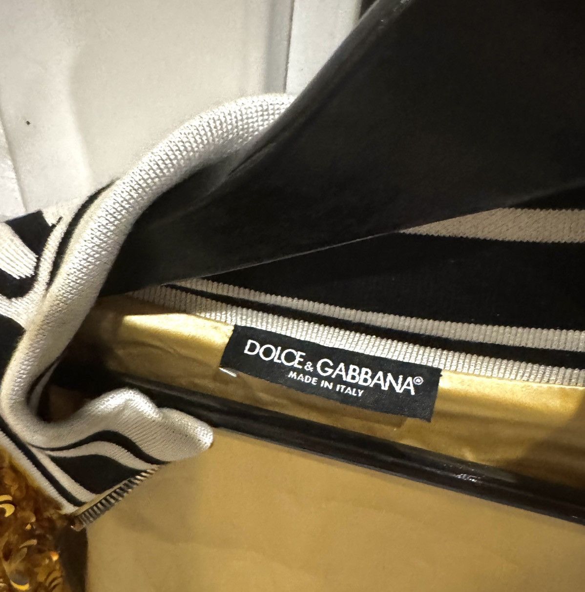 Dolce & Gabbana Dolce & Gabbana Gold Sequin Jacket Size M / US 6-8 / IT 42-44 - 9 Thumbnail