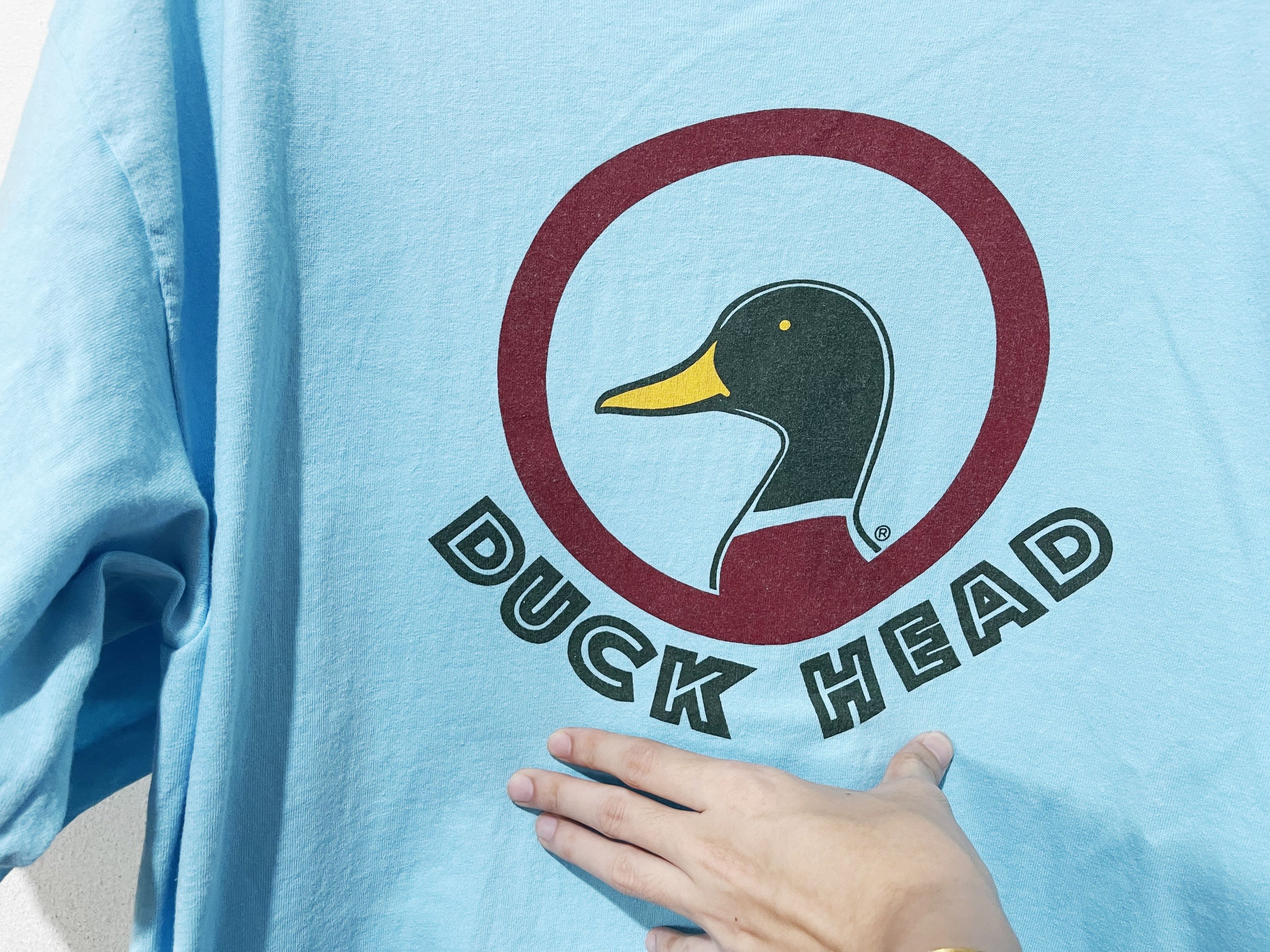 Duck Head × Vintage Vintage 90s Duck Head Shirt Size US XL / EU 56 / 4 - 2 Thumbnail
