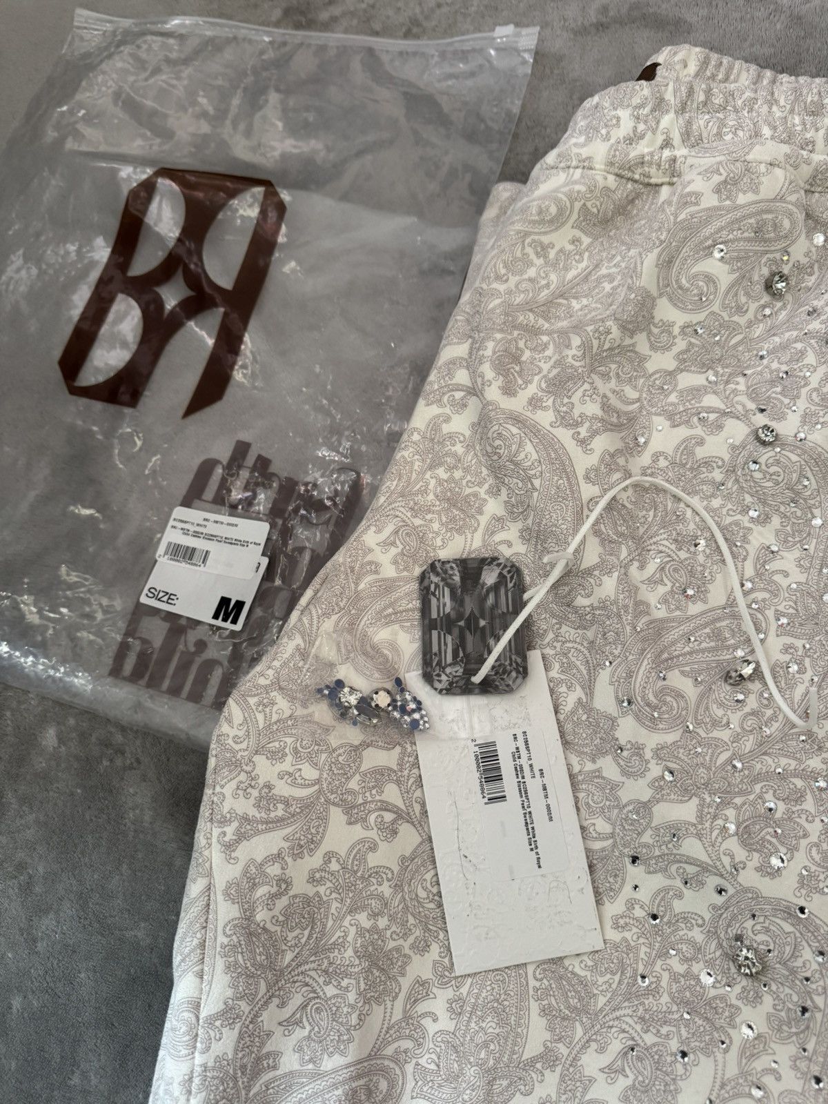 Birth of Royal Child Birth Of Royal Child Cashew Blossom Sweat Pants White Size US 32 / EU 48 - 11 Thumbnail