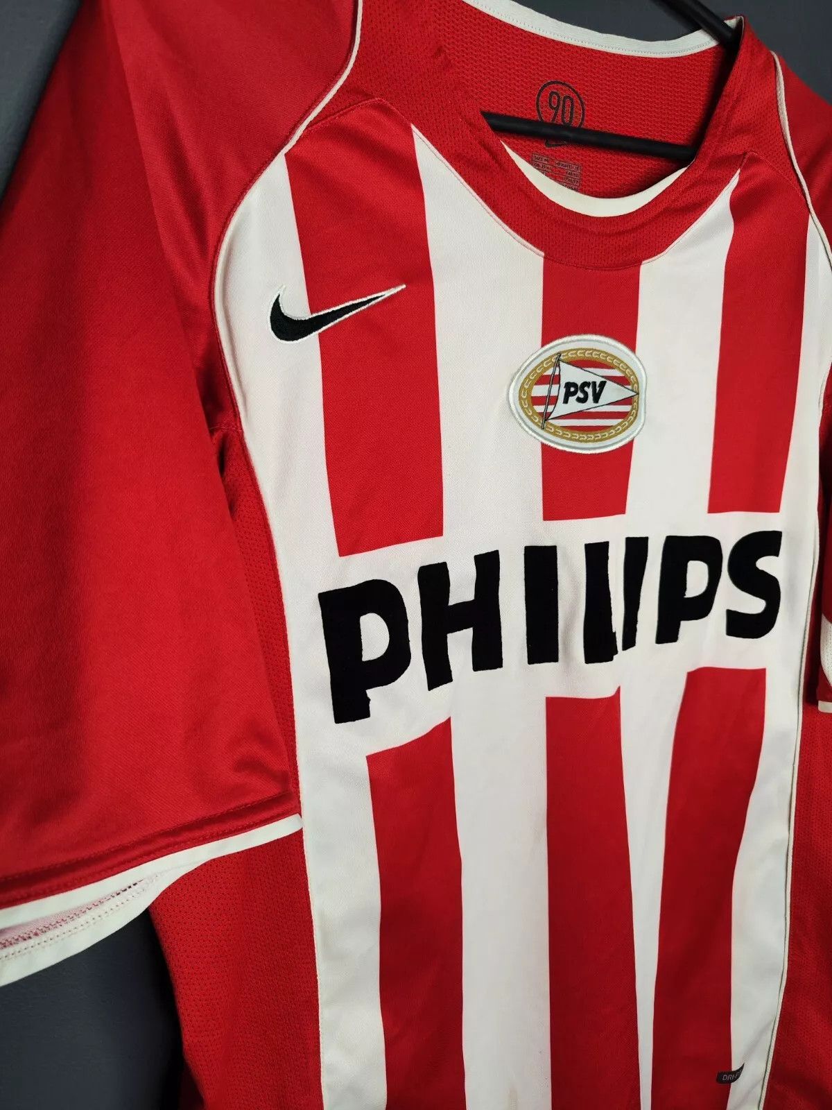 Nike Psv Eindhoven Jersey Nike Y P lee #3 Rare Size US M / EU 48-50 / 2 - 2 Thumbnail
