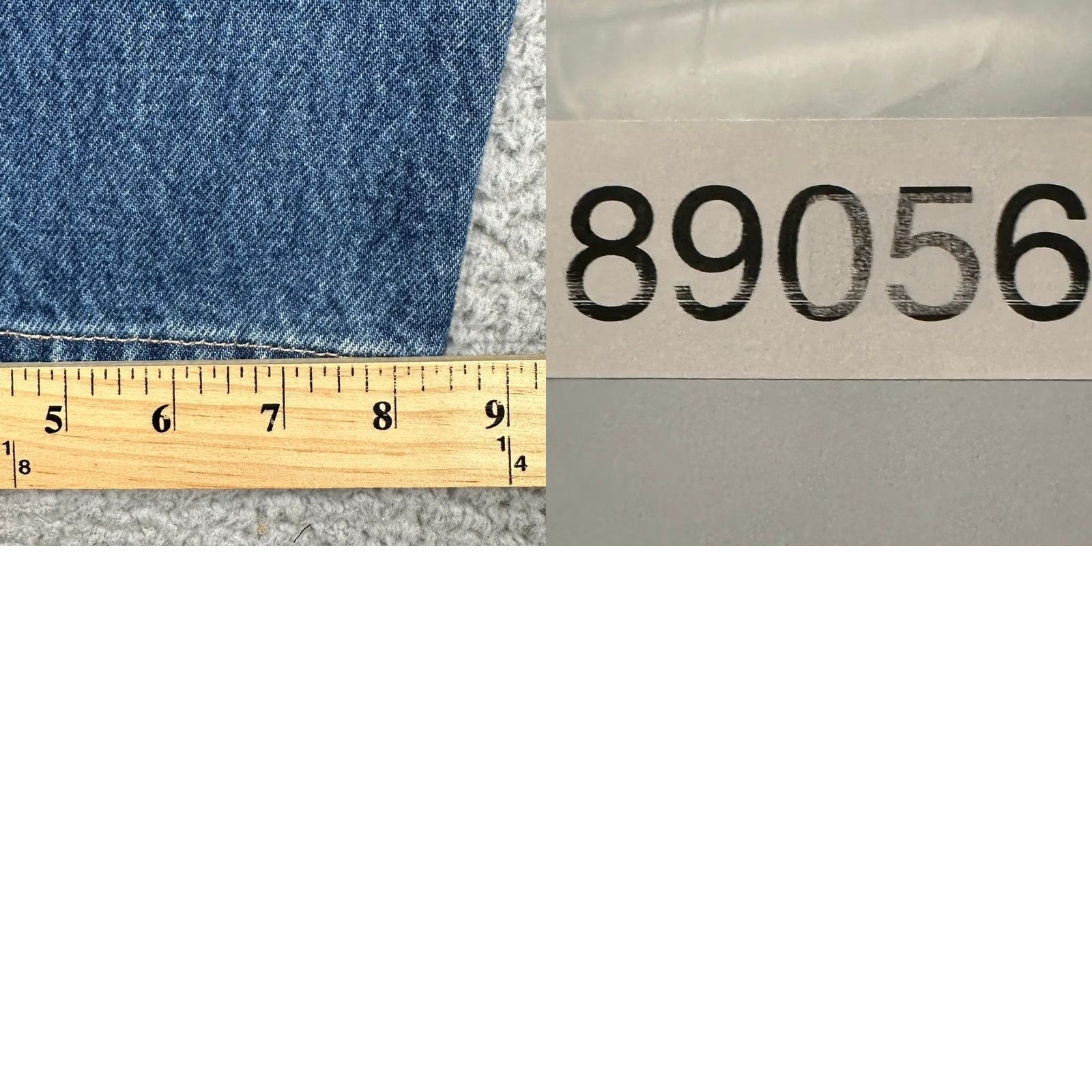 Lands' End VINTAGE Lands' End Jeans Mens 38X32 Blue Traditional Fit Straight Leg 5 Pocket Denim Size US 38 / EU 54 - 8 Thumbnail