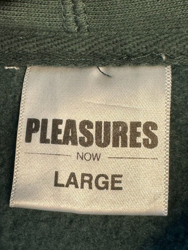 Pleasures Pleasures Krishna Logo Hoodie Green Size US L / EU 52-54 / 3 - 2 Thumbnail
