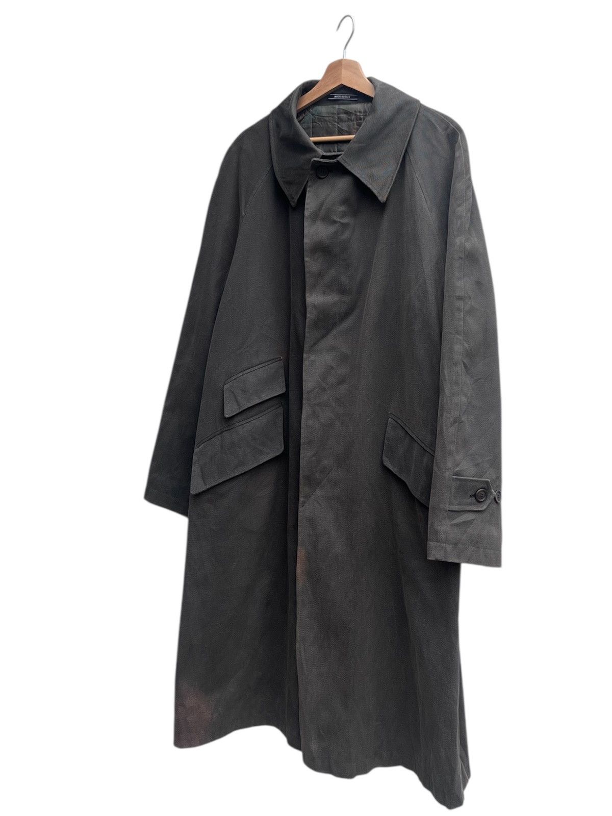 Japanese Brand Immaginazione Heavy Cotton Coat Made in Italy Size US M / EU 48-50 / 2 - 6 Thumbnail