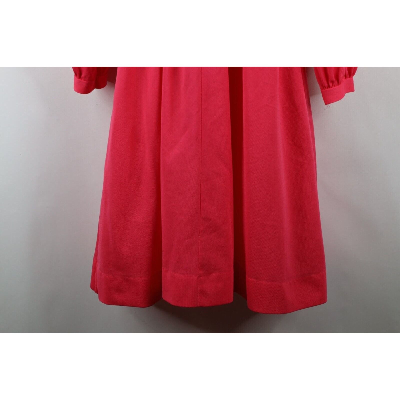 Vintage Vintage 70s Streetwear Long Sleeve Knit Pocket Dress Size XXL / US 16-18 / IT 52-54 - 15 Thumbnail
