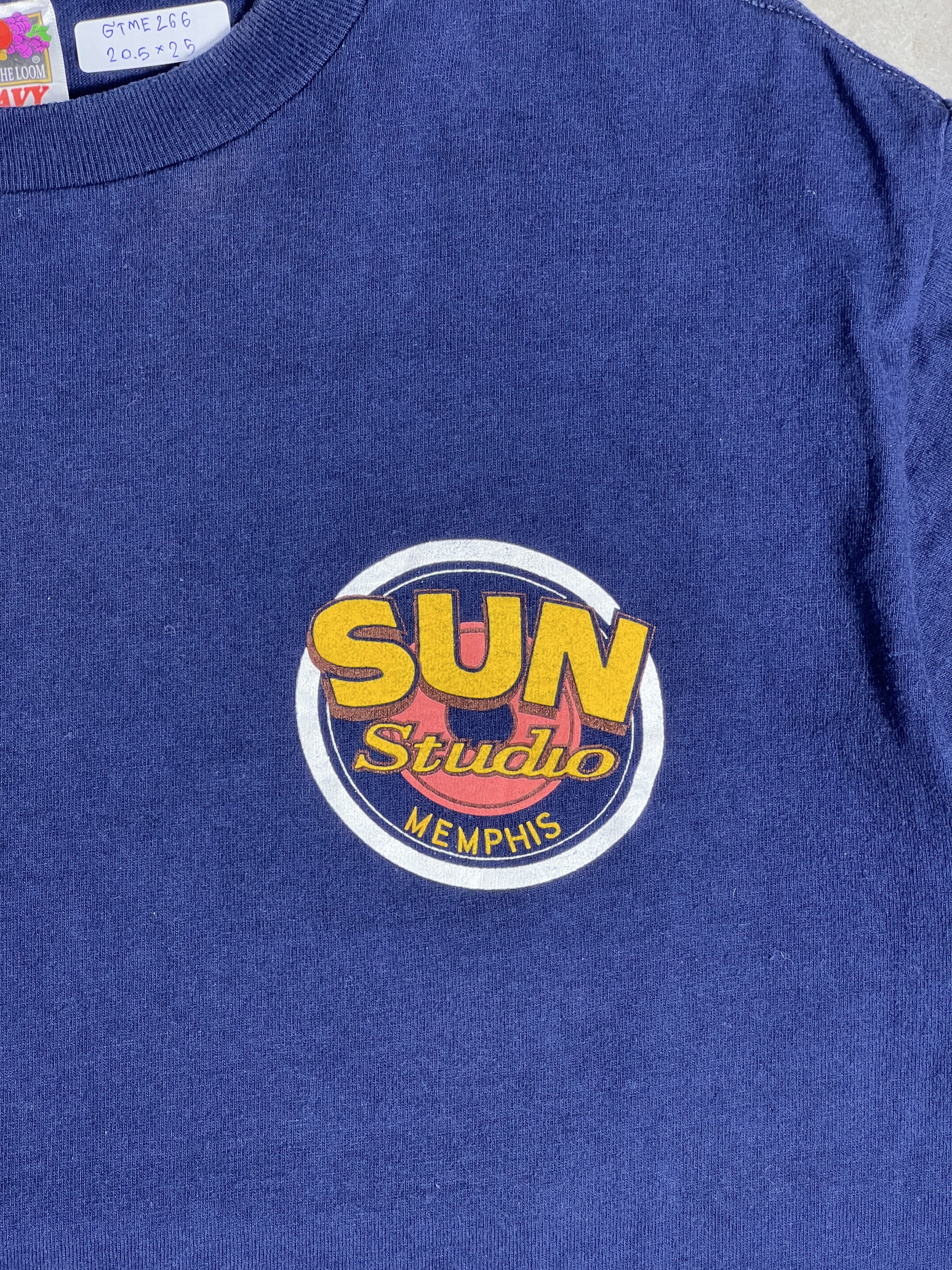 Band Tees Vintage Sun Studio Records Label Promo Tee (M) GTME266 Size US M / EU 48-50 / 2 - 5 Thumbnail
