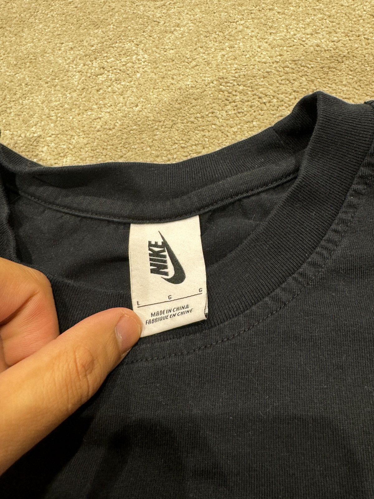 Dover Street Market × Nike Dover street market X Nike black t shirt Size US L / EU 52-54 / 3 - 2 Thumbnail