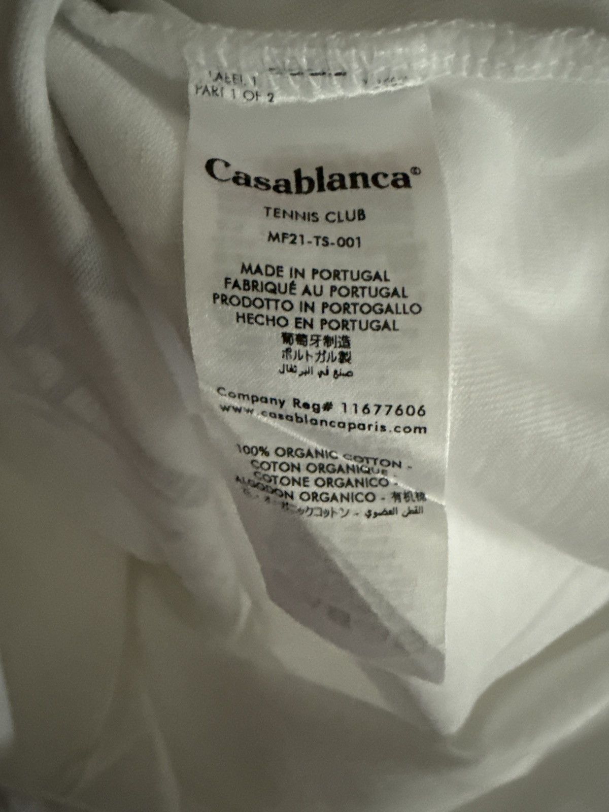 Casablanca Casablanca “Equipment Sporty” tee Size US M / EU 48-50 / 2 - 2 Thumbnail