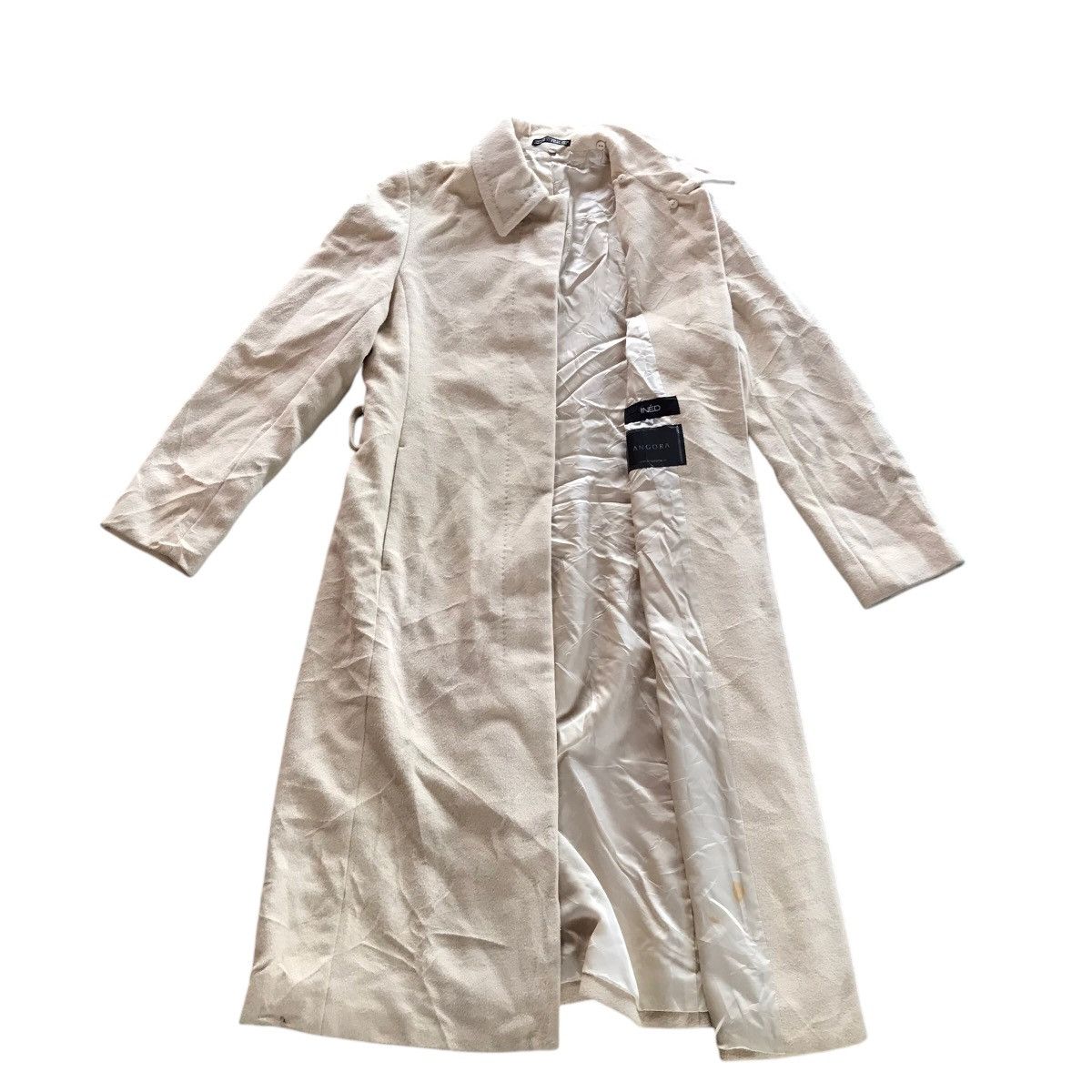 Yohji Yamamoto Vintage INED by Yohji Yamamoto Trench Coat Jacket Size S / US 4 / IT 40 - 7 Thumbnail