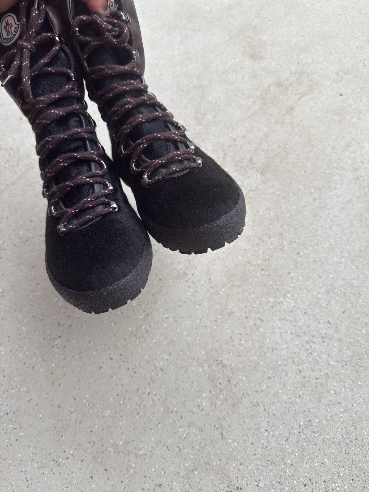 Moncler Moncler Pony Suede Sherpa combat snow Boots size 41 Size US 11 / IT 41 - 14 Thumbnail