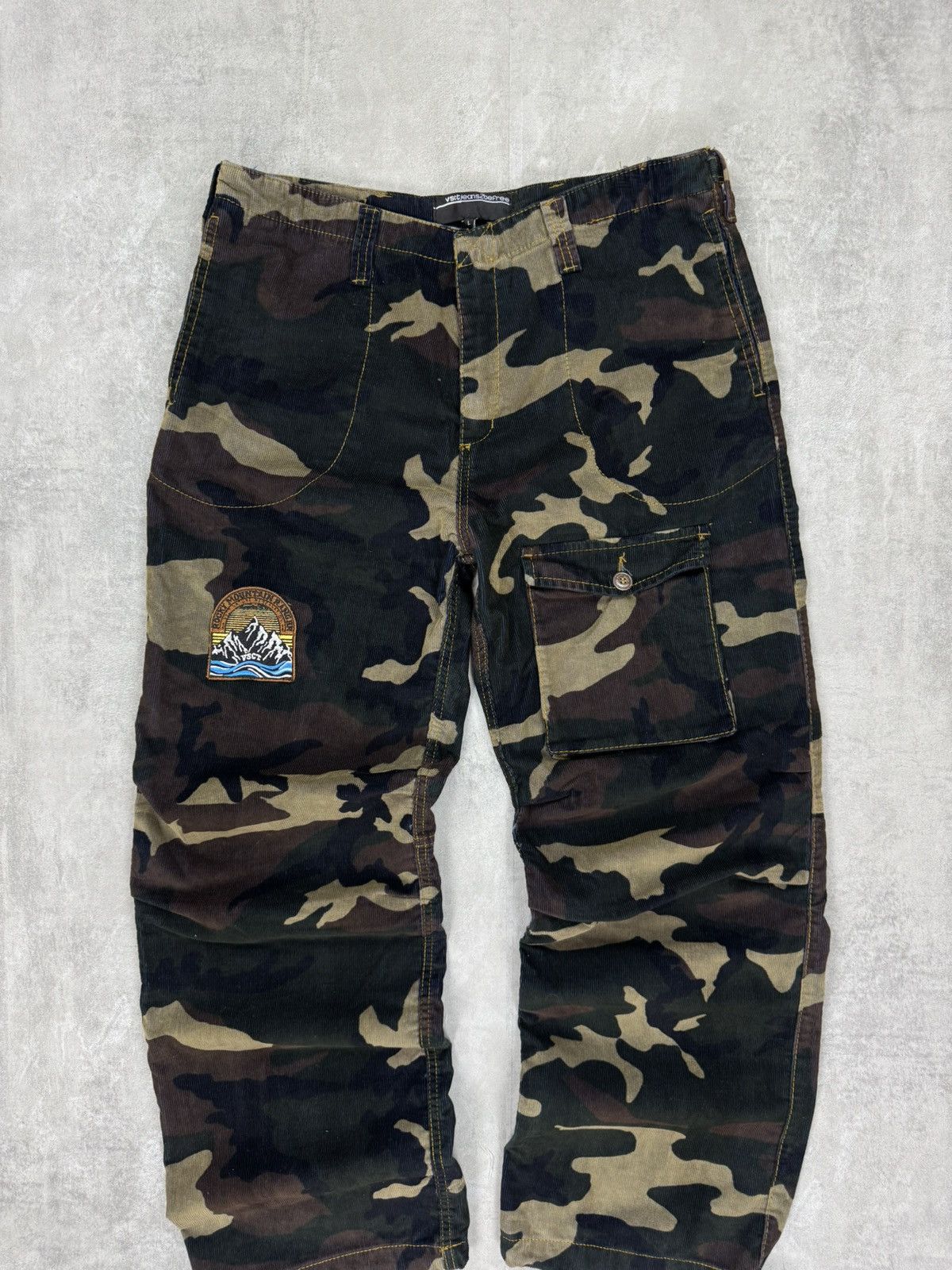 Other VSCT Camouflage Velvet corduroy cargo pants multi pockets Size US 34 / EU 50 - 17 Thumbnail