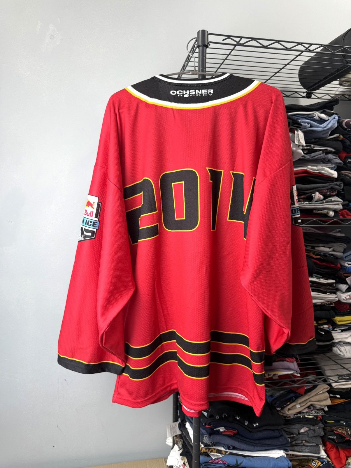 Red Bull Rare! Vintage 2014 Red Bull Bauer Hockey Jersey Monster Size US L / EU 52-54 / 3 - 2 Thumbnail