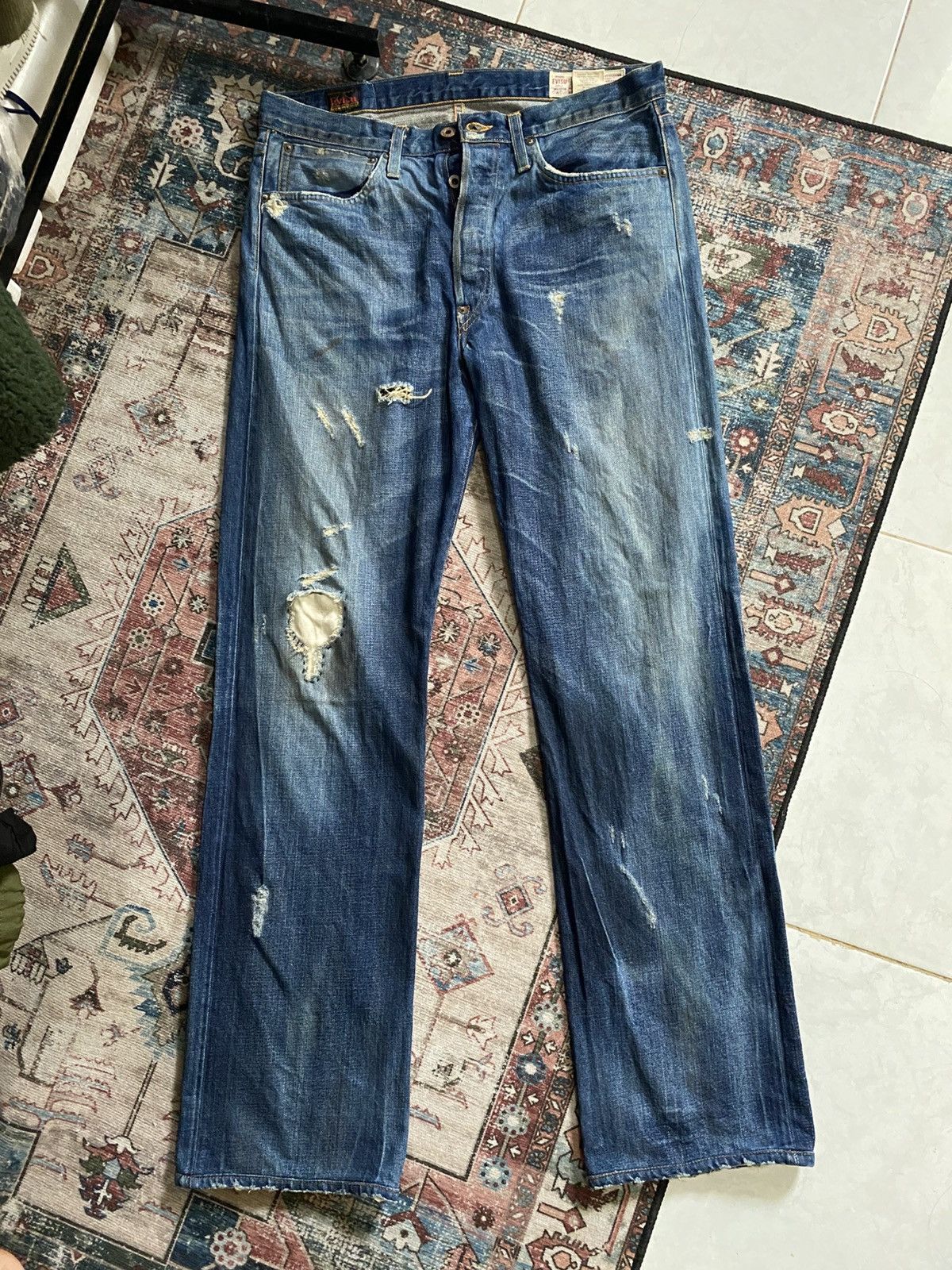 Evisu Vintage Evisu Private Stock Selvedge Denim Size US 32 / EU 48 - 2 Thumbnail